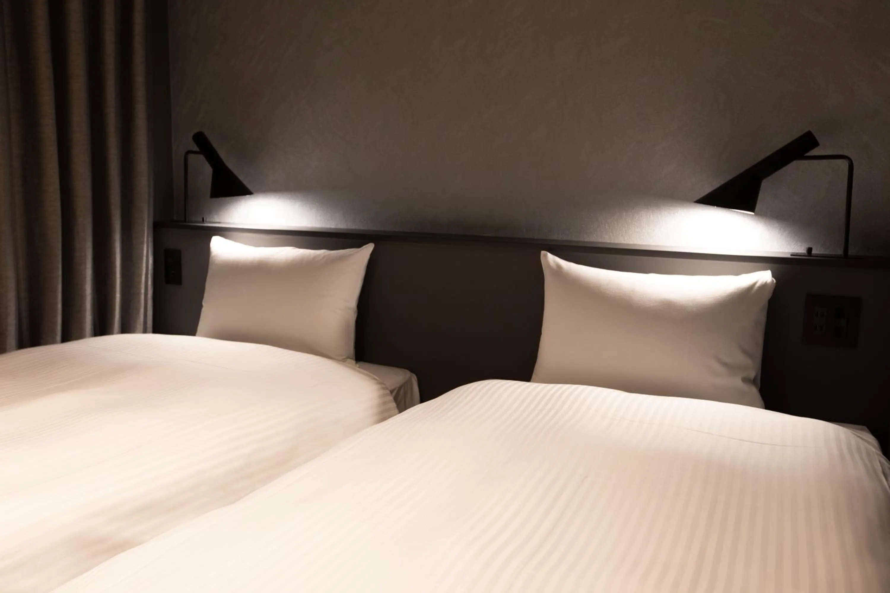 Bed in LOF HOTEL Shimbashi