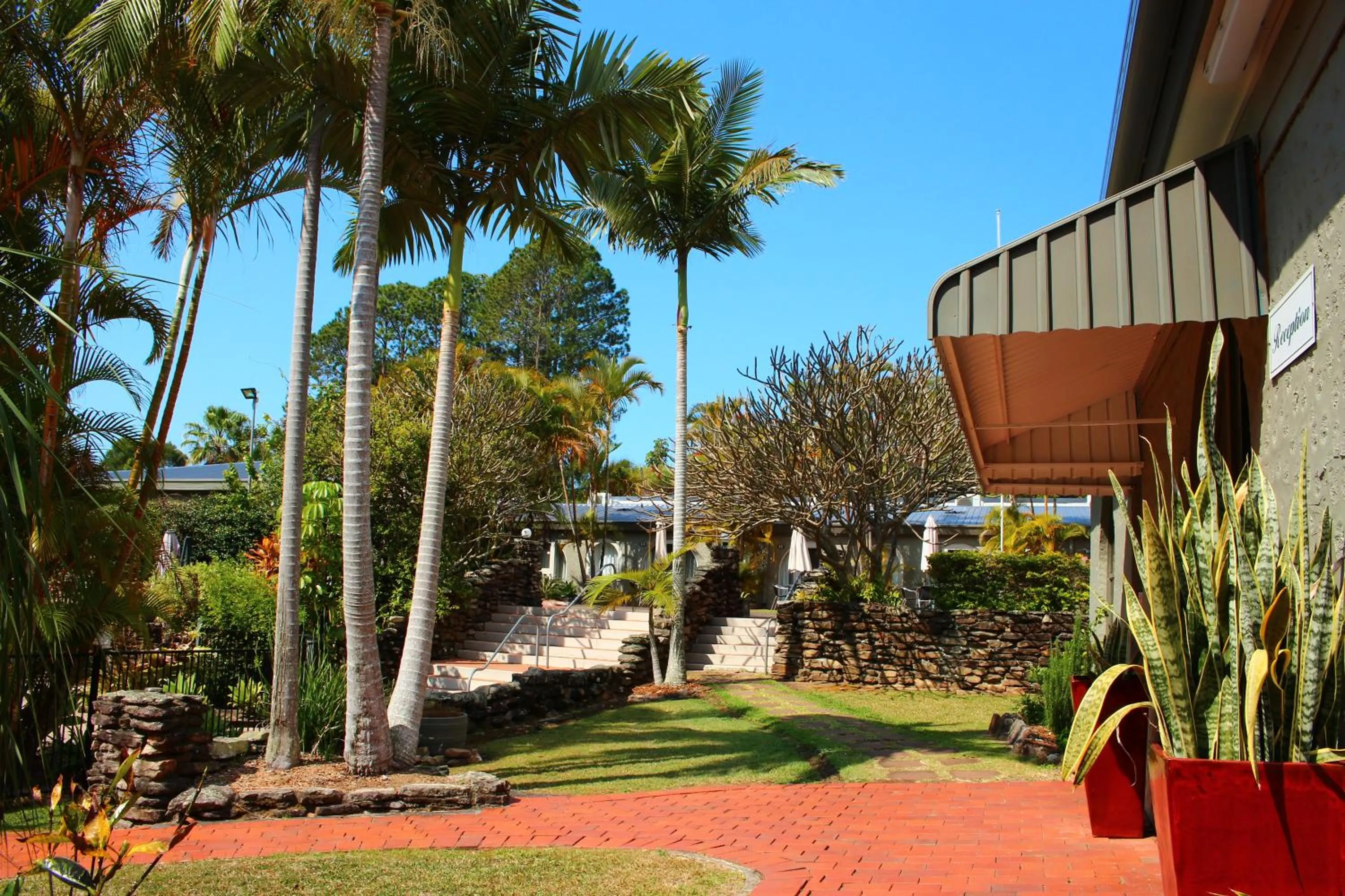 Property building in Korora Bay Village Resort