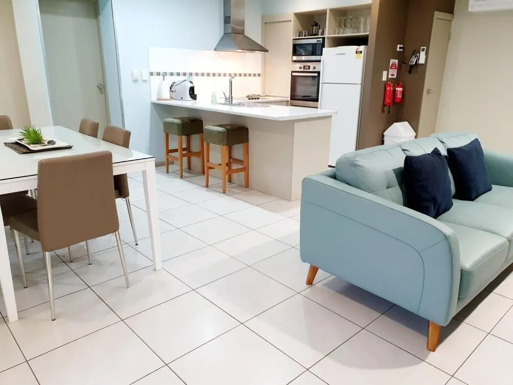 Kitchen or kitchenette in Korora Bay Village Resort