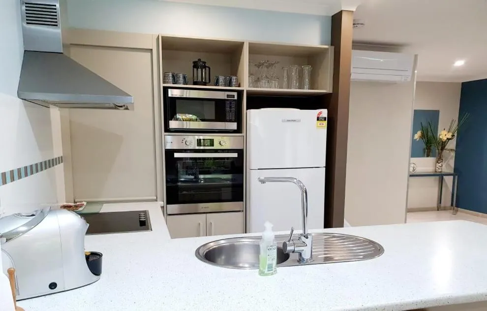 Coffee/tea facilities in Korora Bay Village Resort