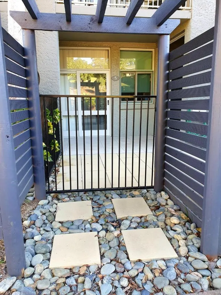 Facade/entrance in Korora Bay Village Resort