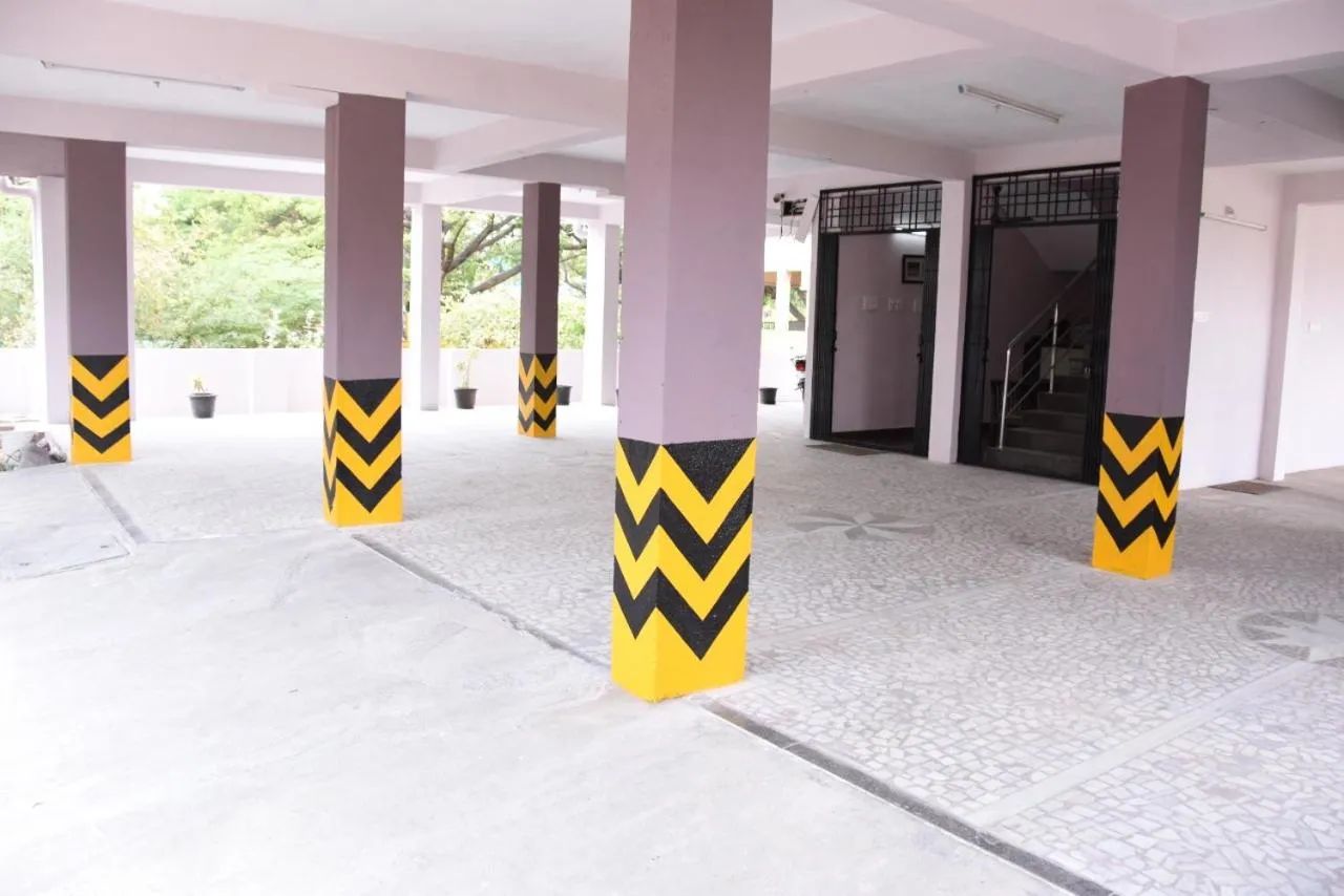 Parking in Aishwaryam Deshna Service Apartment Ambattur Chennai