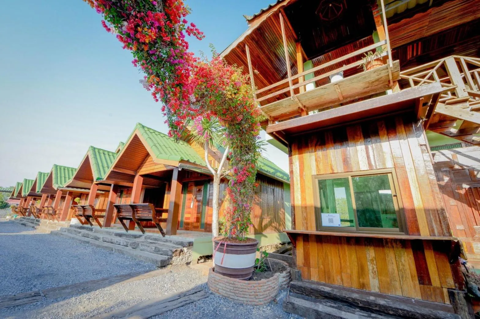 Facade/entrance in MRK Resort & Massage