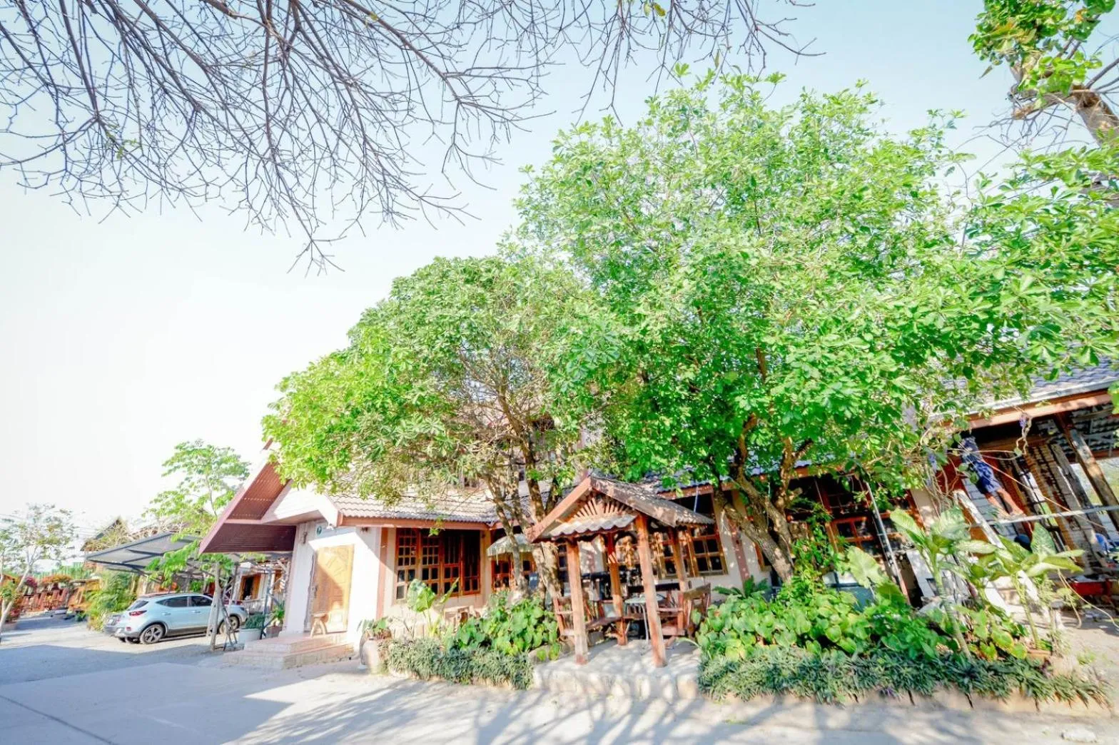 Garden in MRK Resort & Massage