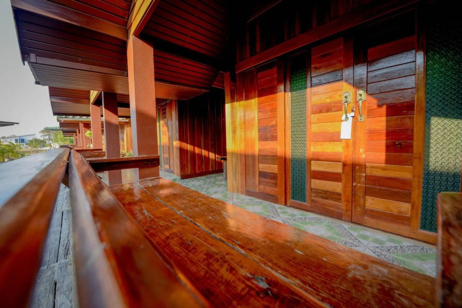 Balcony/Terrace in MRK Resort & Massage