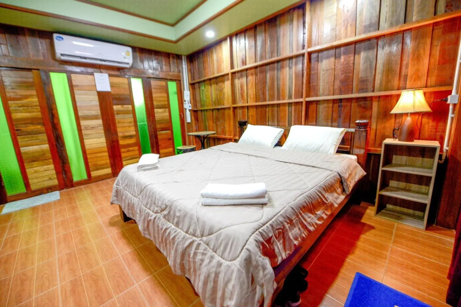 Bedroom, Bed in MRK Resort & Massage