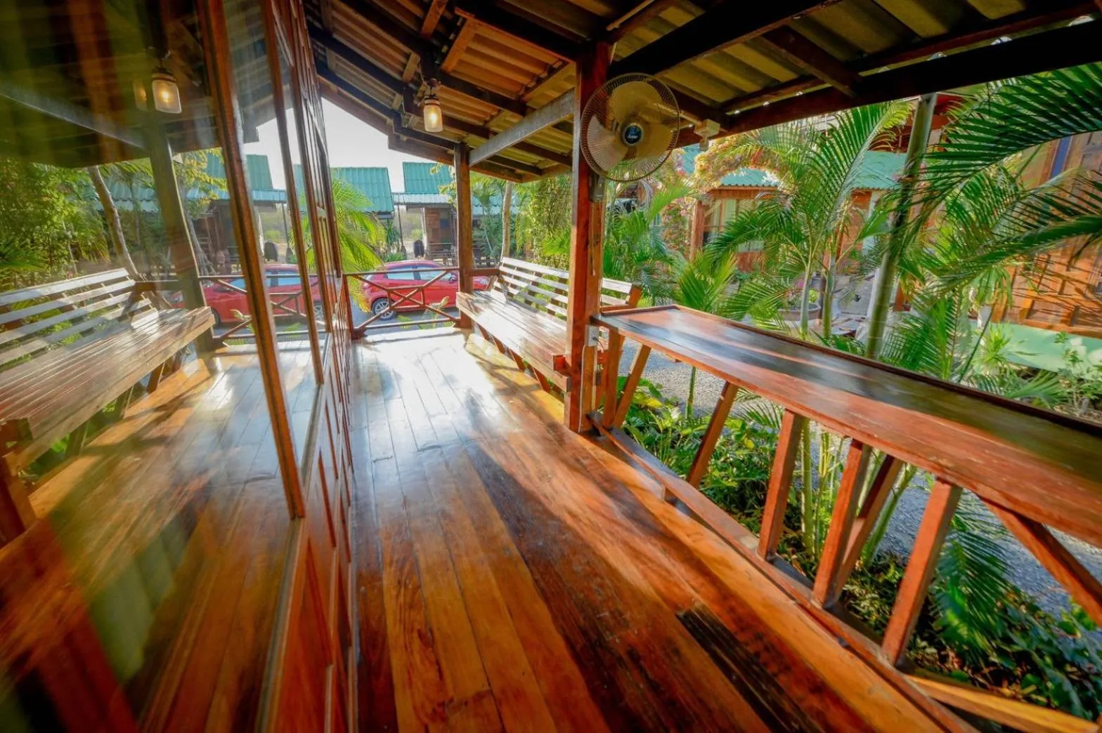 Balcony/Terrace in MRK Resort & Massage