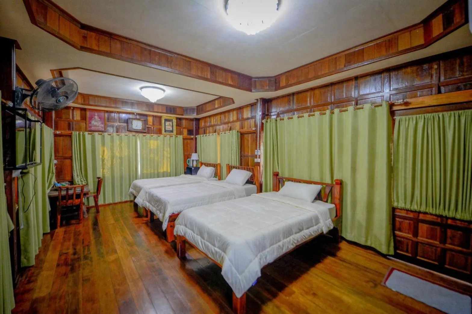 Bed in MRK Resort & Massage