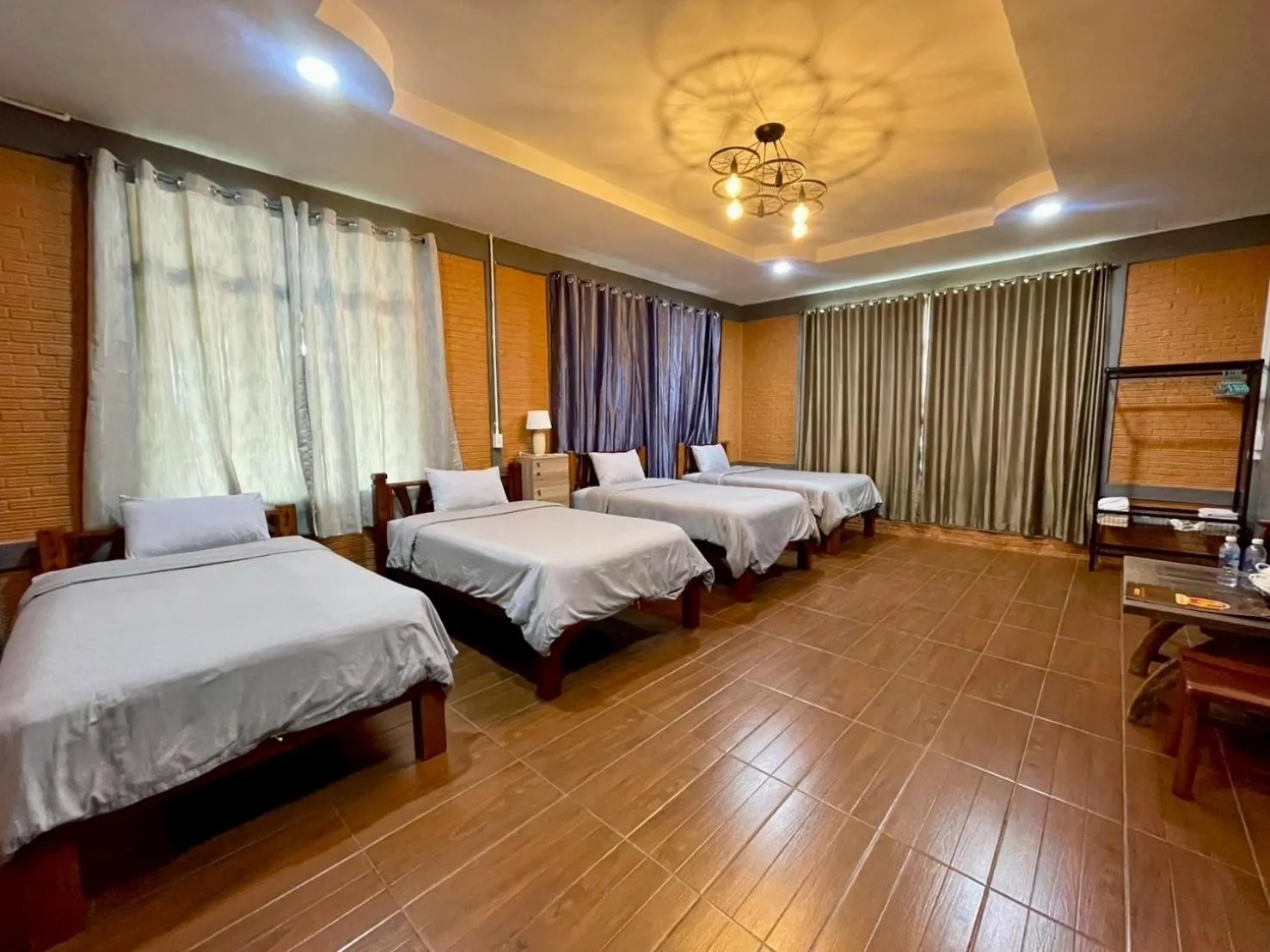 Bed in MRK Resort & Massage