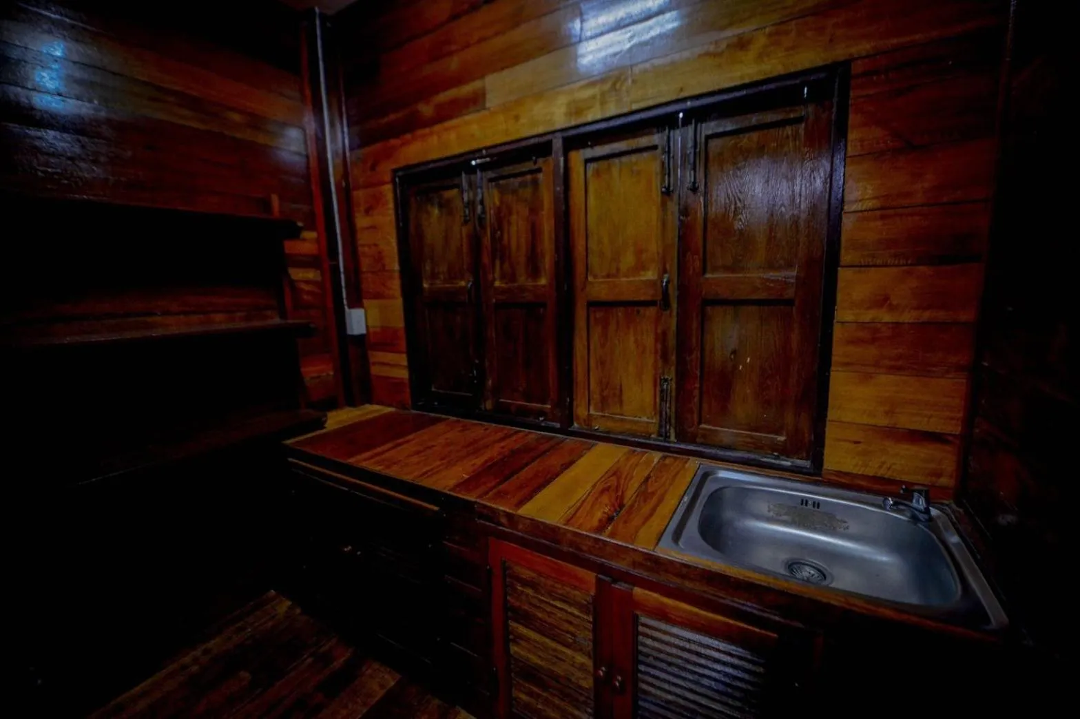 Kitchen or kitchenette in MRK Resort & Massage