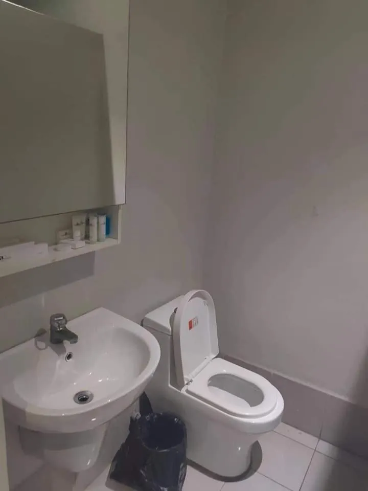 Bathroom in White Knight Hotel Saint Anne