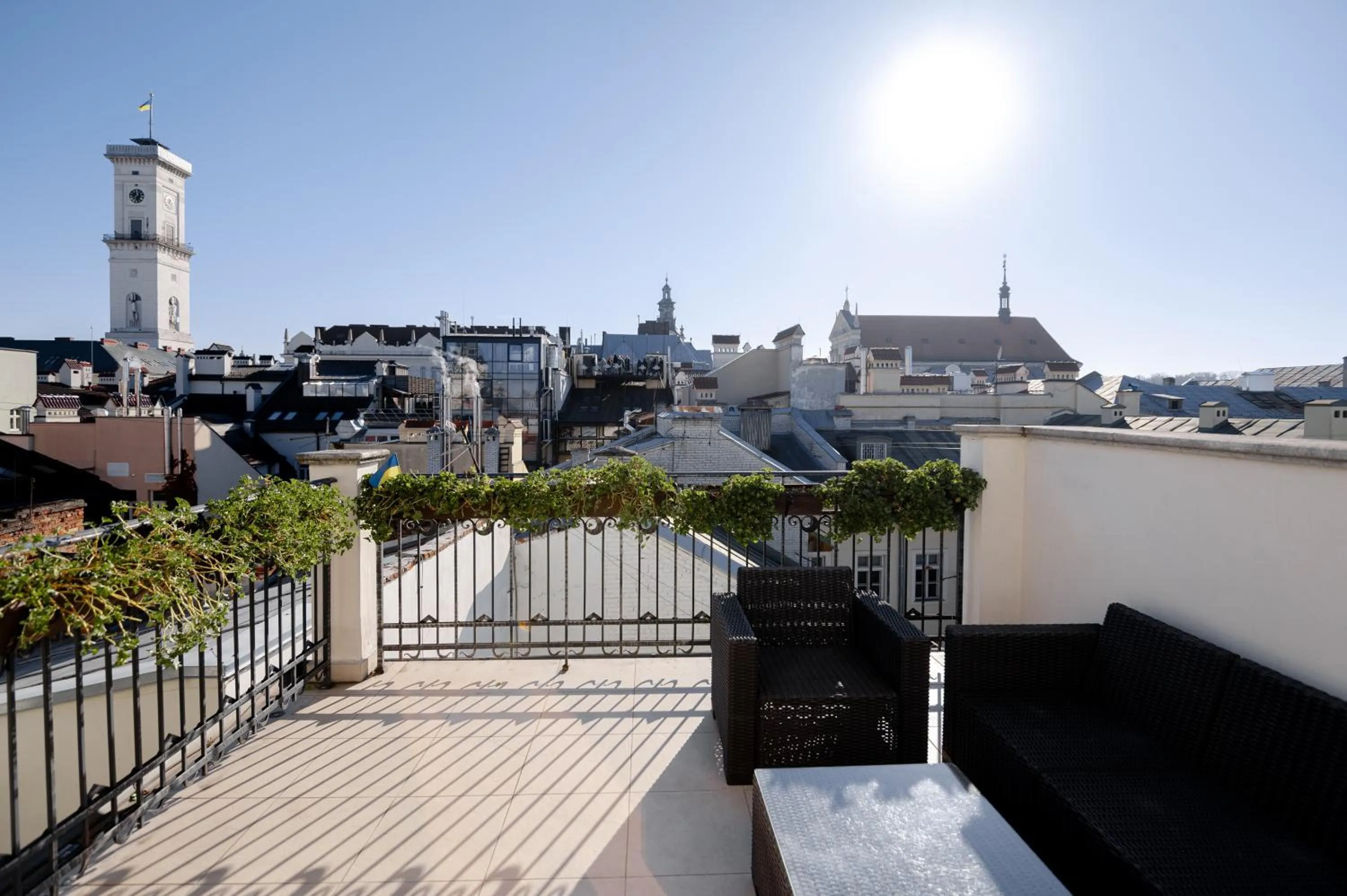 Property building in Rudolfo Hotel