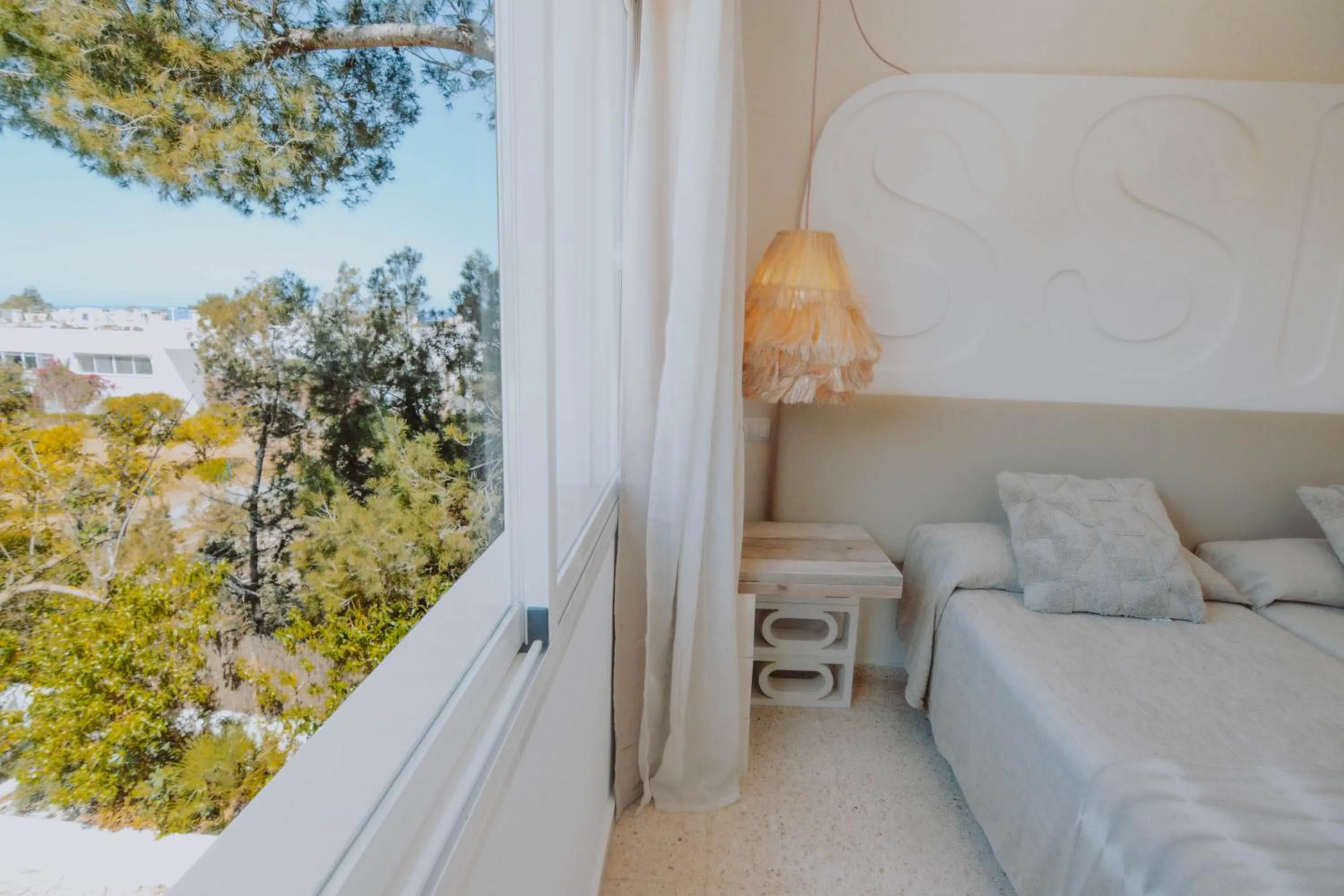 Bed in Secret Oasis Ibiza-Only Adults