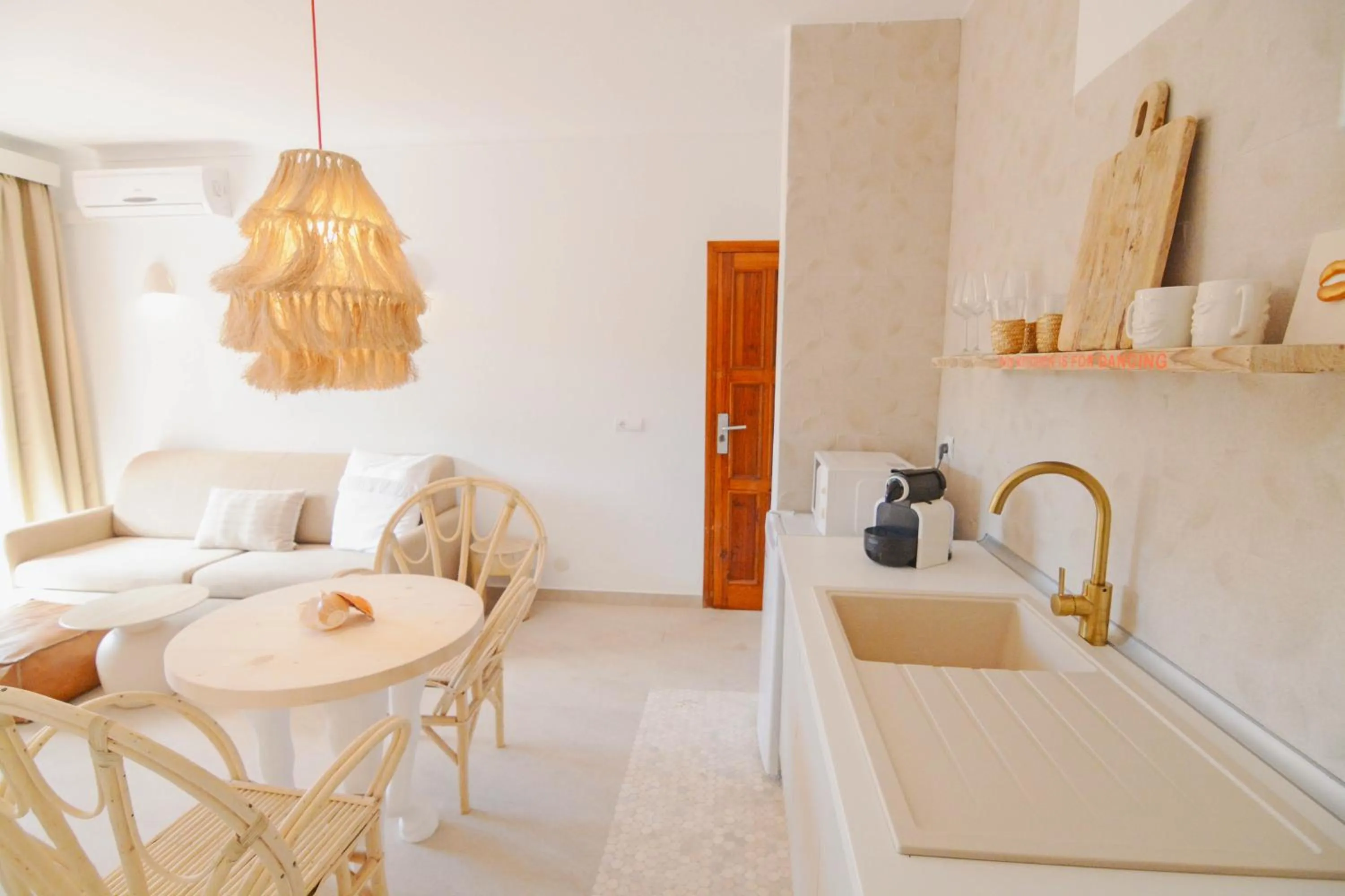 kitchen in Secret Oasis Ibiza-Only Adults