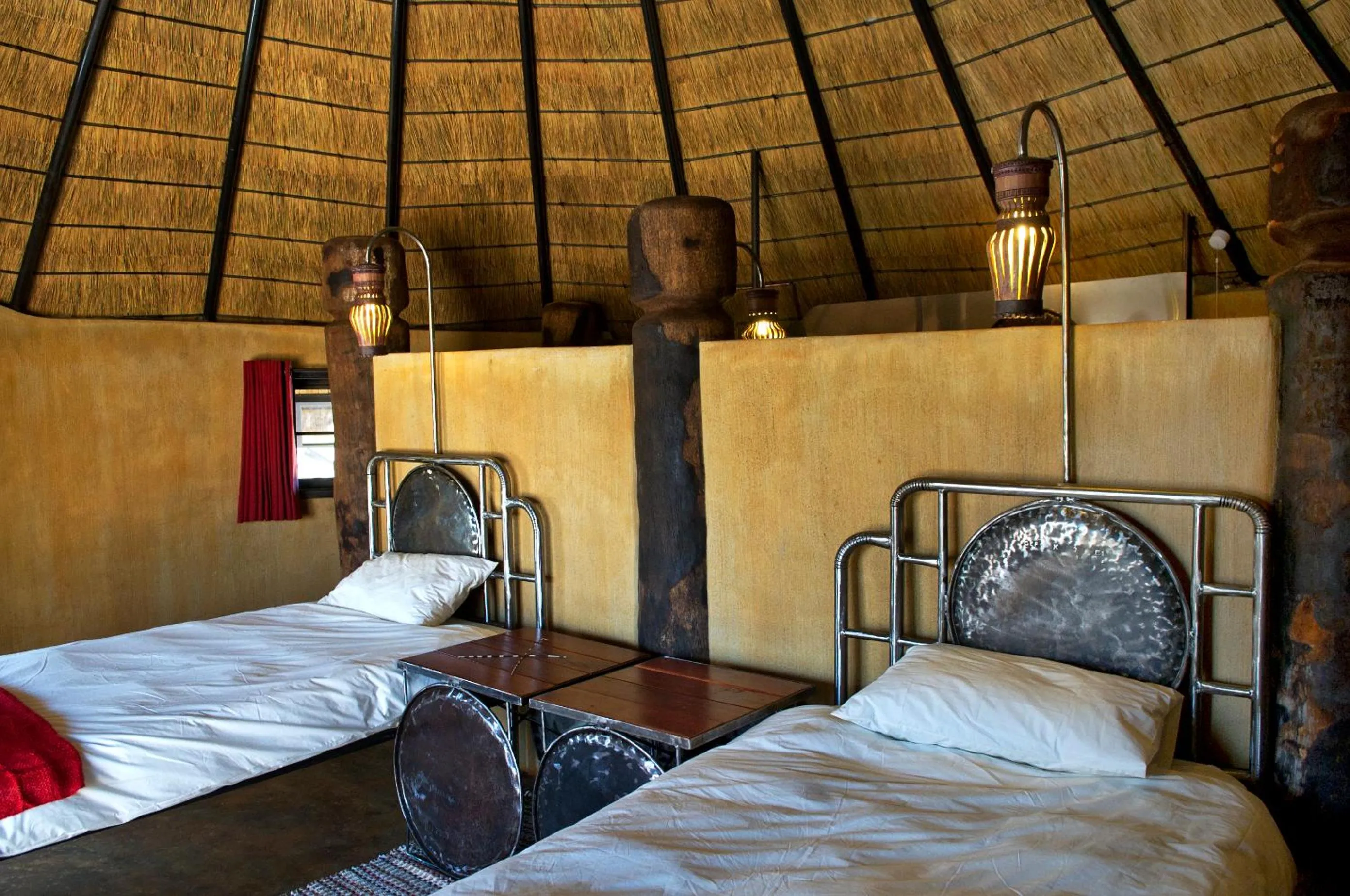Bedroom, Bed in Ongula Village Homestead Lodge