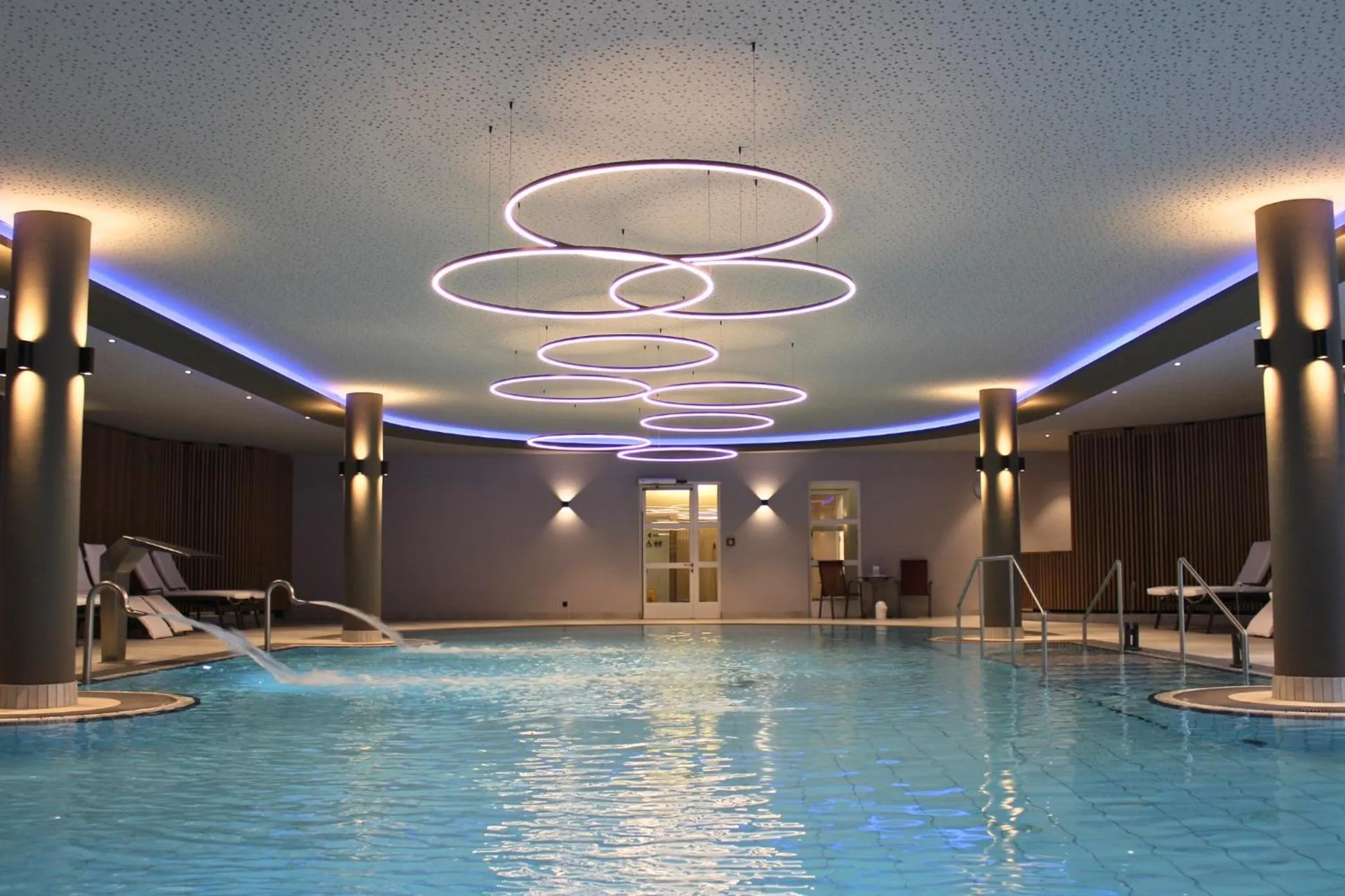 Swimming pool in Hotel St. Wolfgang