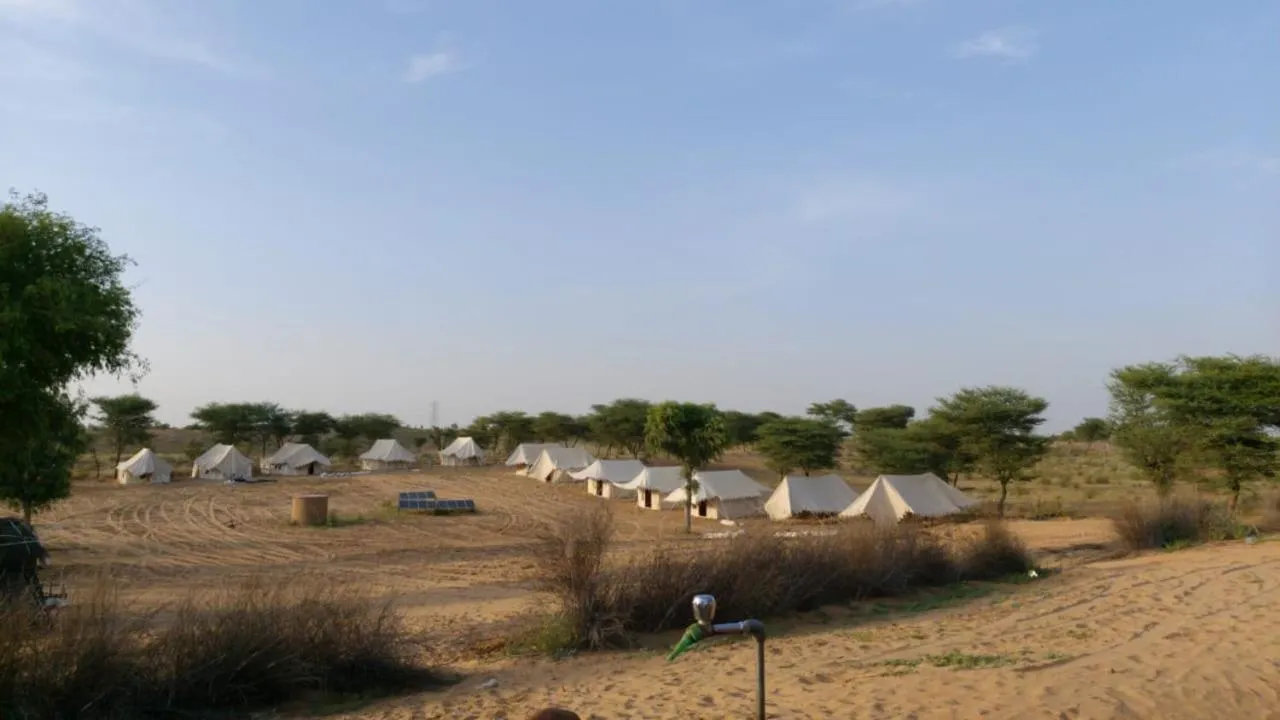 Natural landscape in Shri Ram Wild Desert Resort