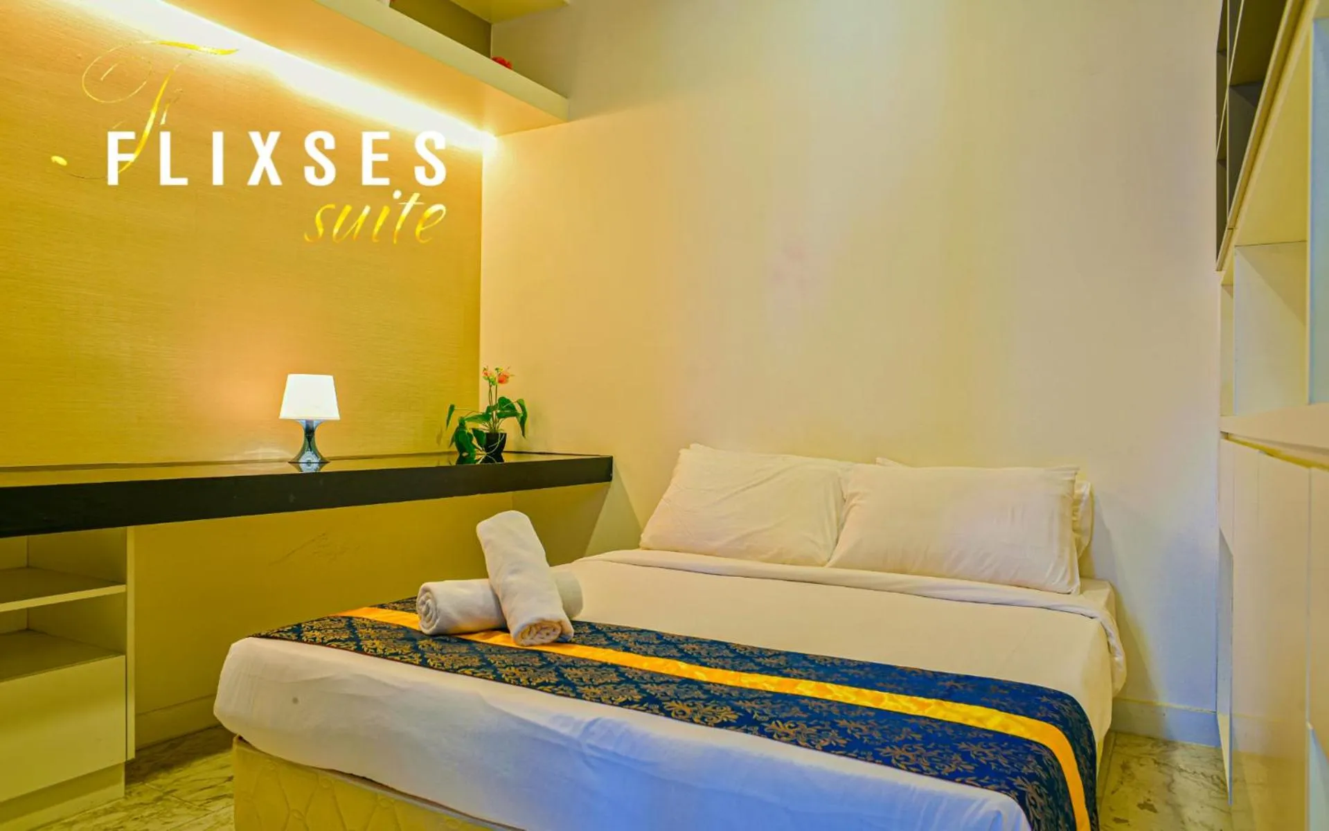 Bed in Flixses Suites at Platinum KLCC