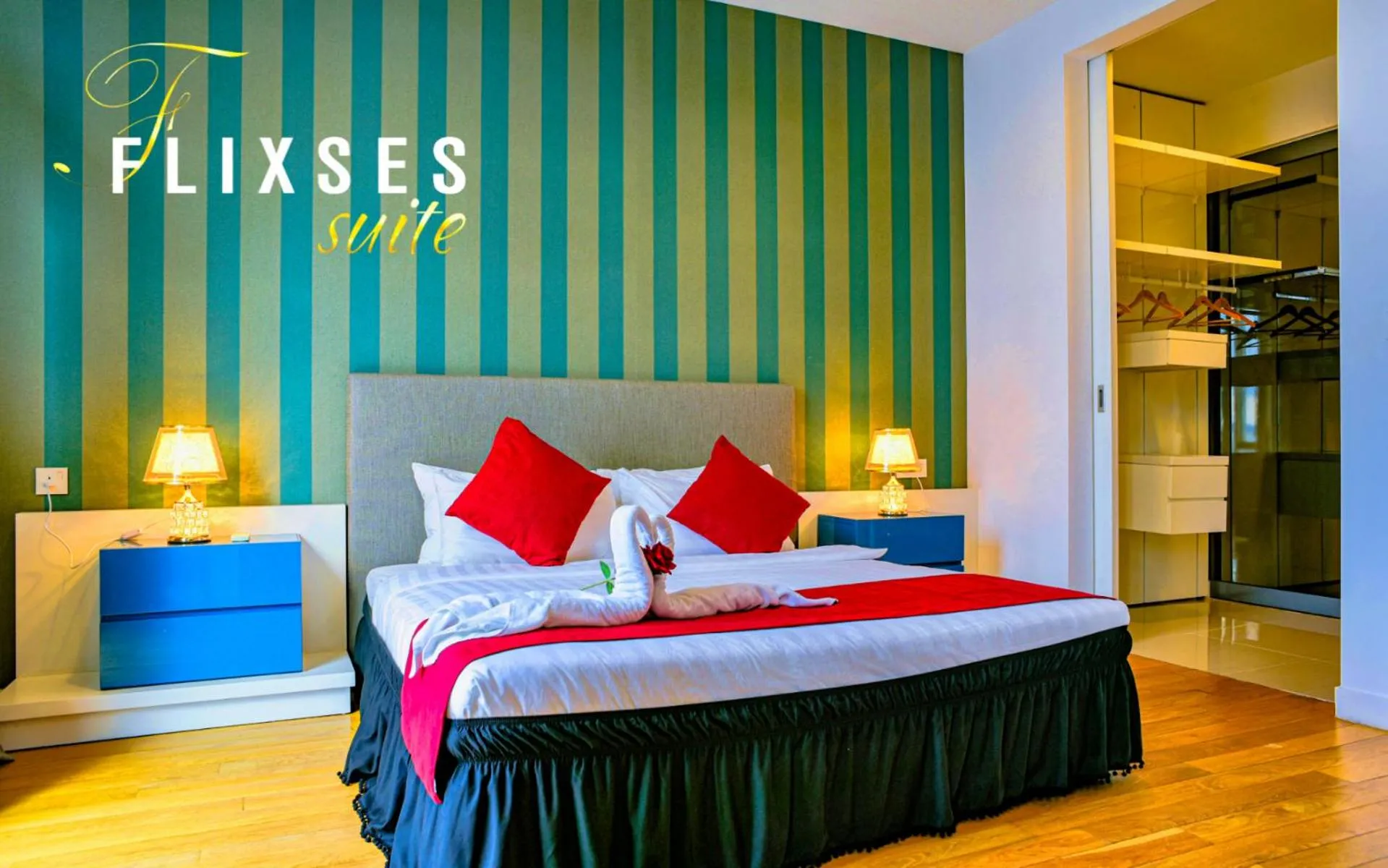 Bed in Flixses Suites at Platinum KLCC