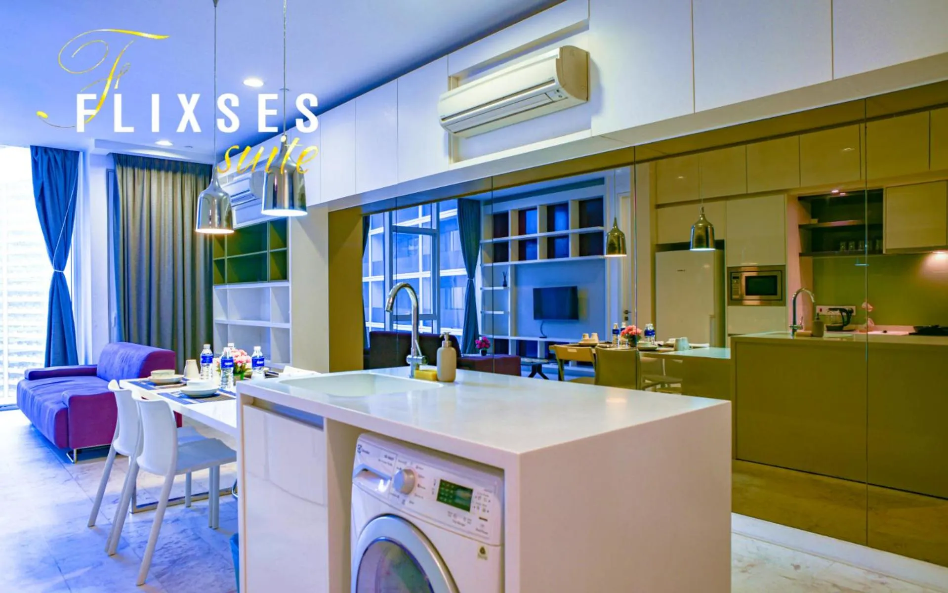 Living room in Flixses Suites at Platinum KLCC