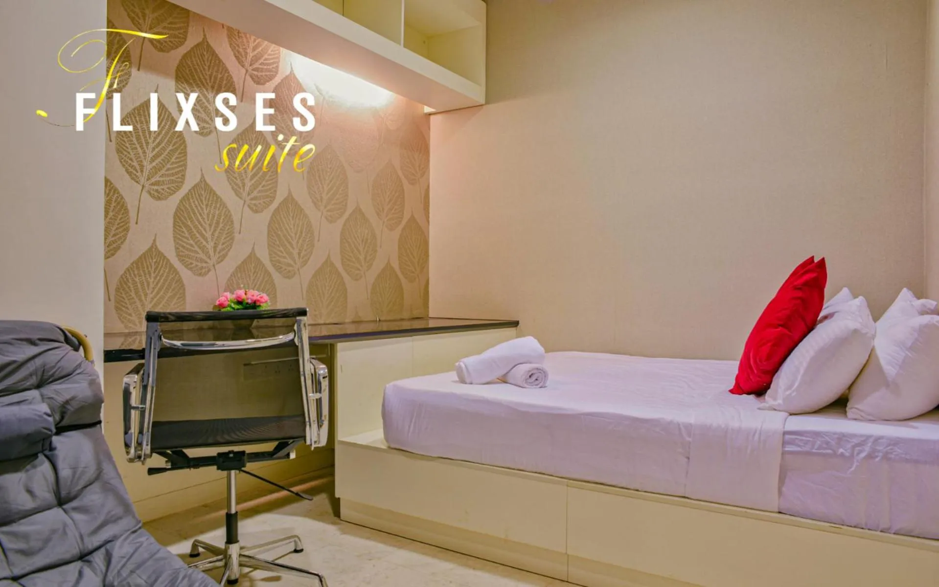 Bed in Flixses Suites at Platinum KLCC