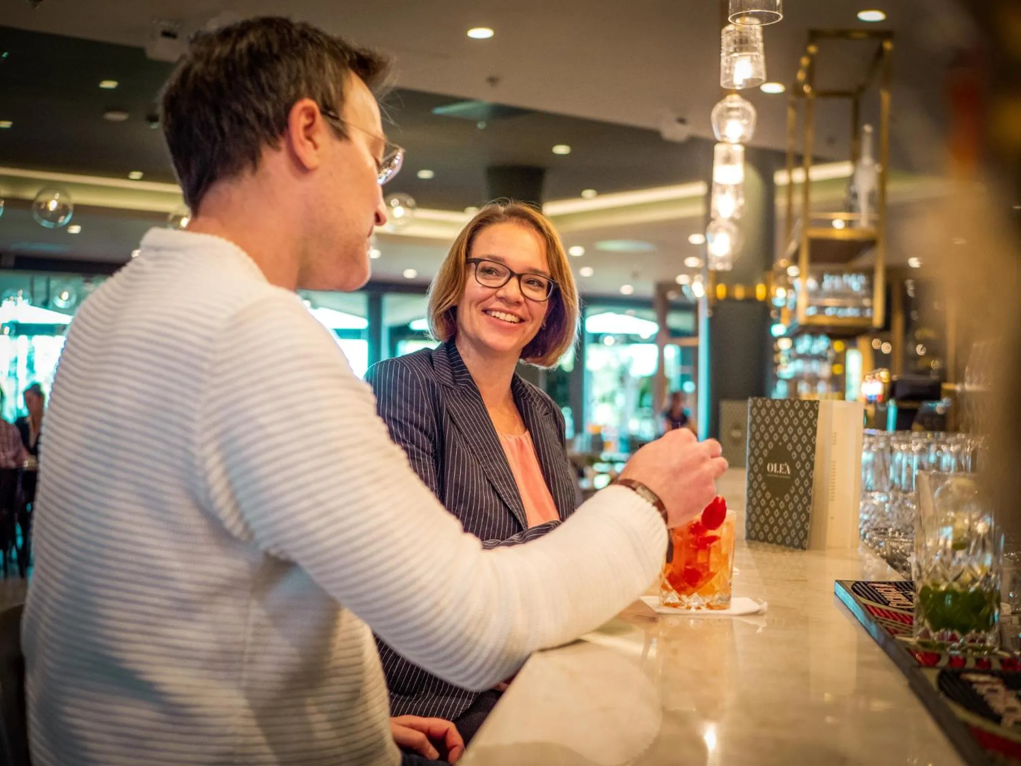 Lounge or bar in Seedamm Plaza