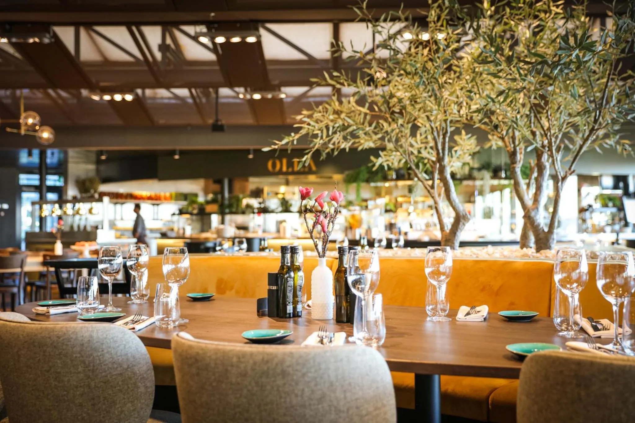 Restaurant/places to eat in Seedamm Plaza