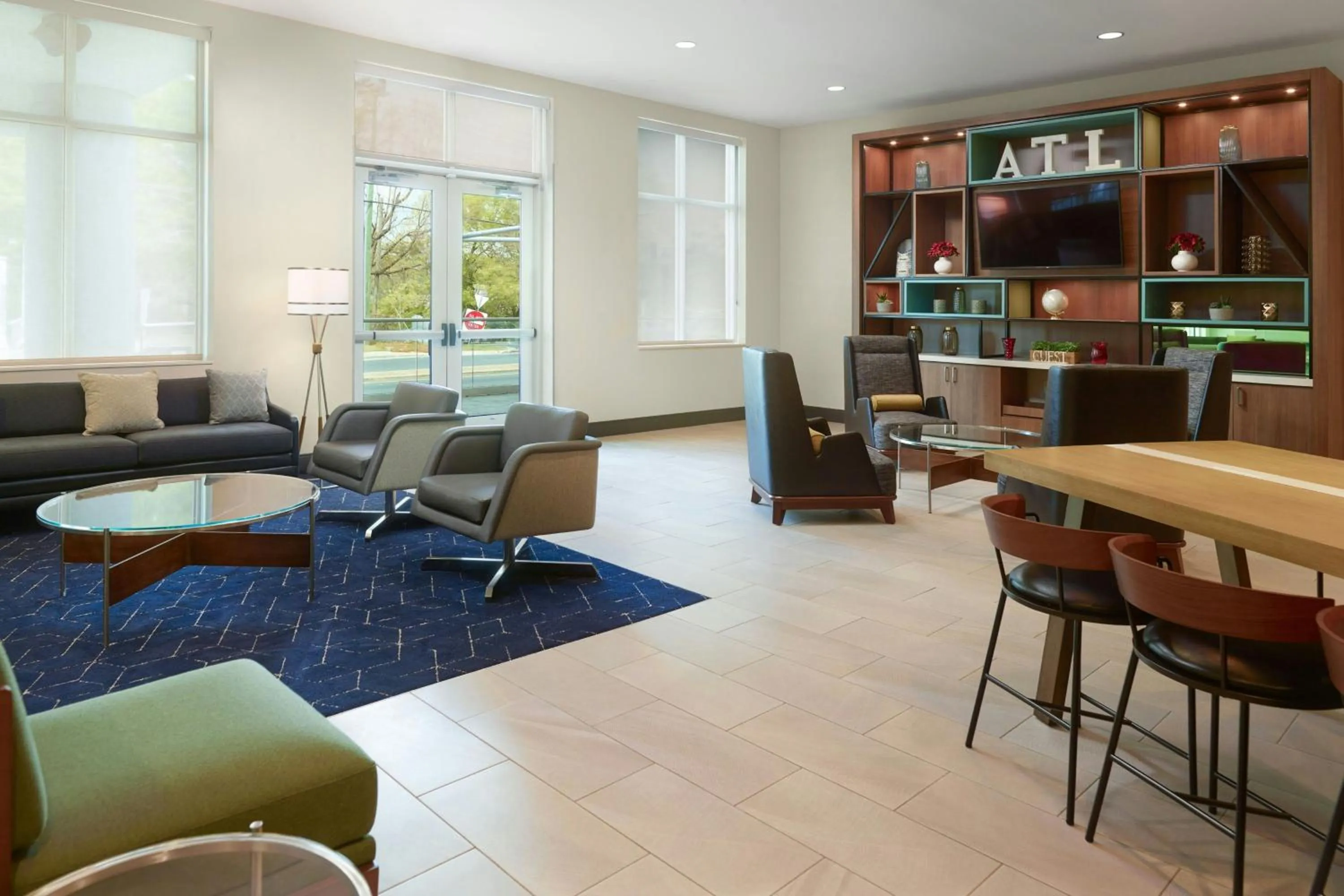 Lobby or reception in Courtyard by Marriott Atlanta Dunwoody