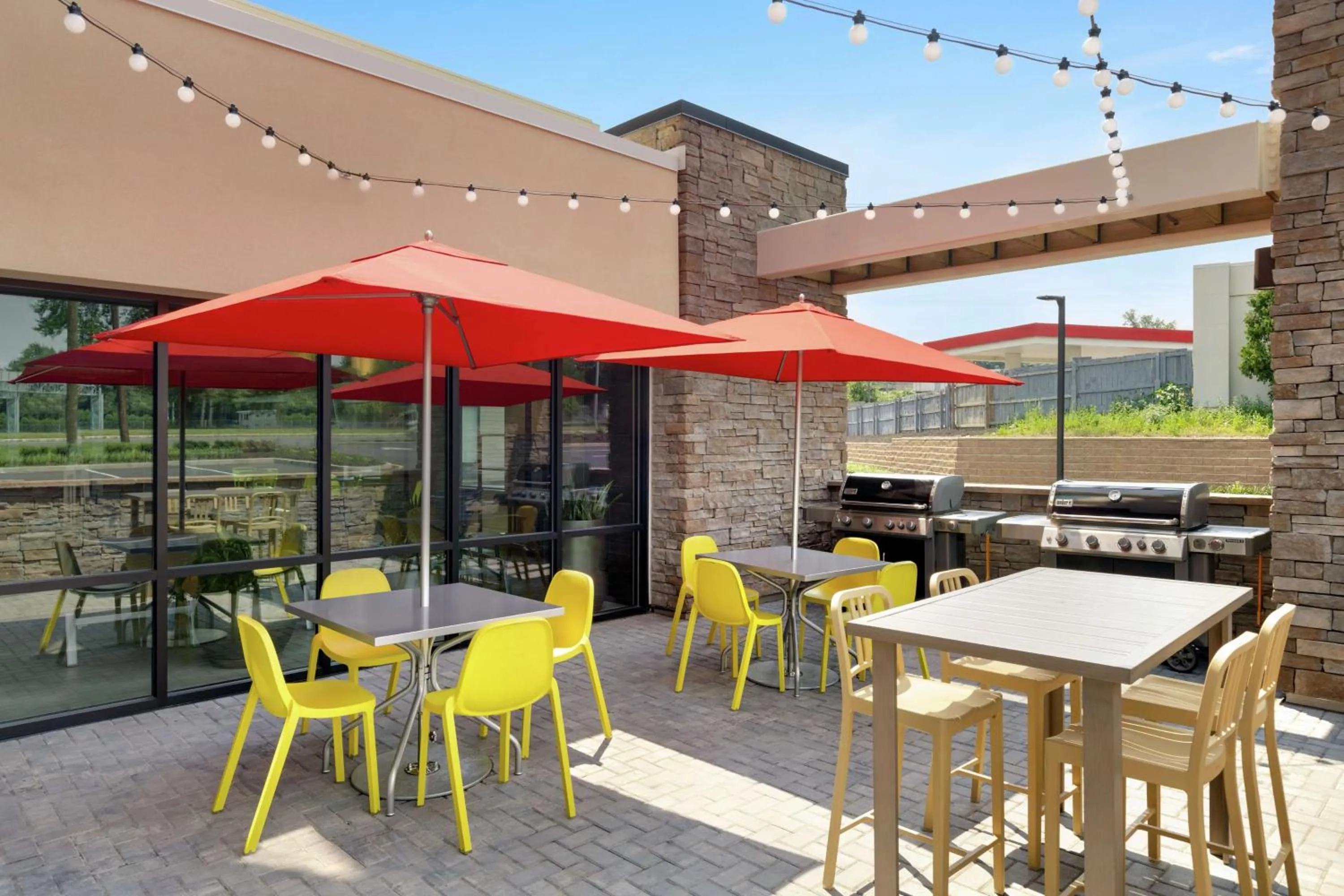 Patio in Home2 Suites by Hilton New Brunswick, NJ