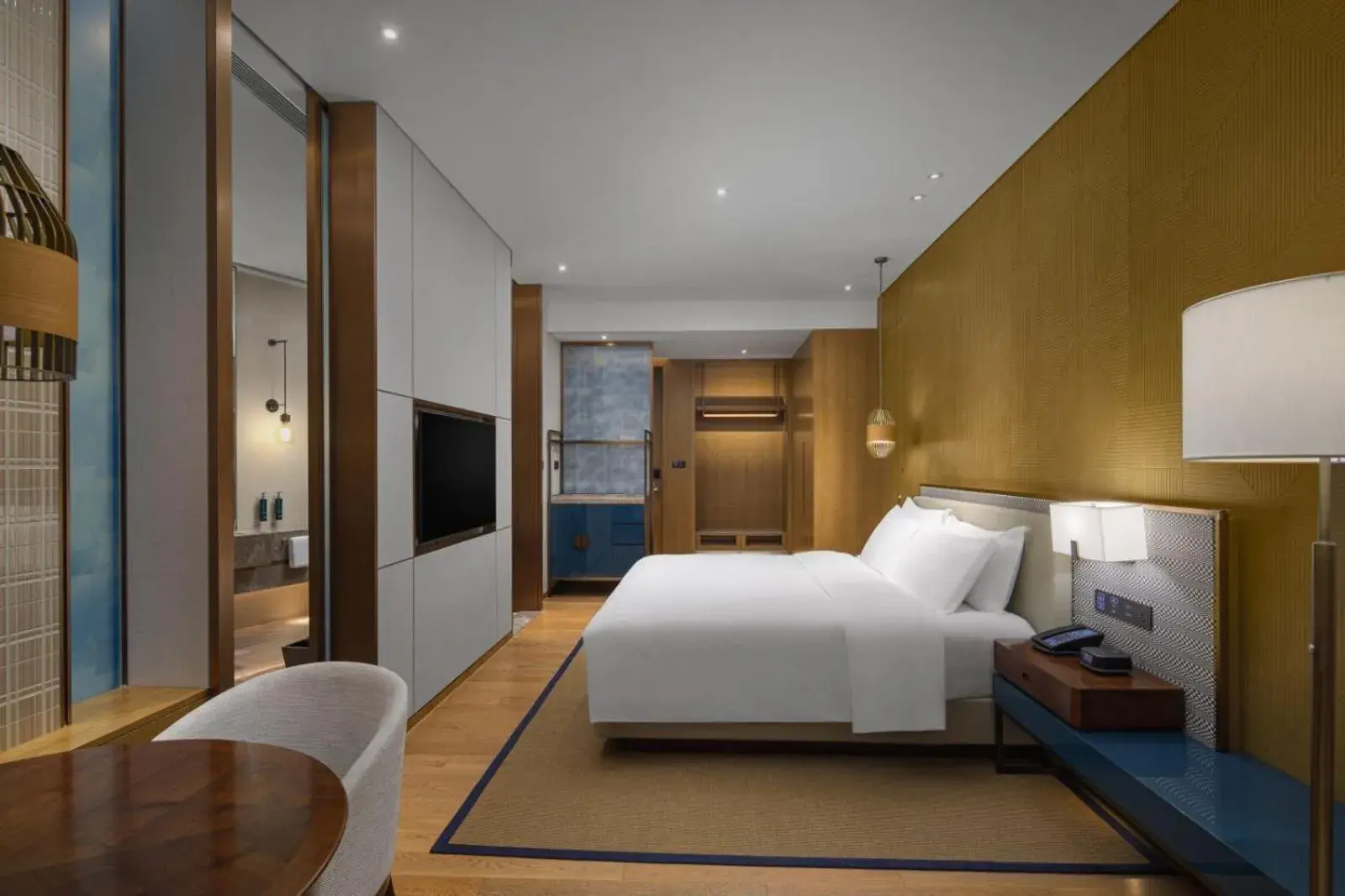 Deluxe King Room in Hilton Hainan Ocean Flower Island Deluxe King Room in Hilton Hainan Ocean Flower Island