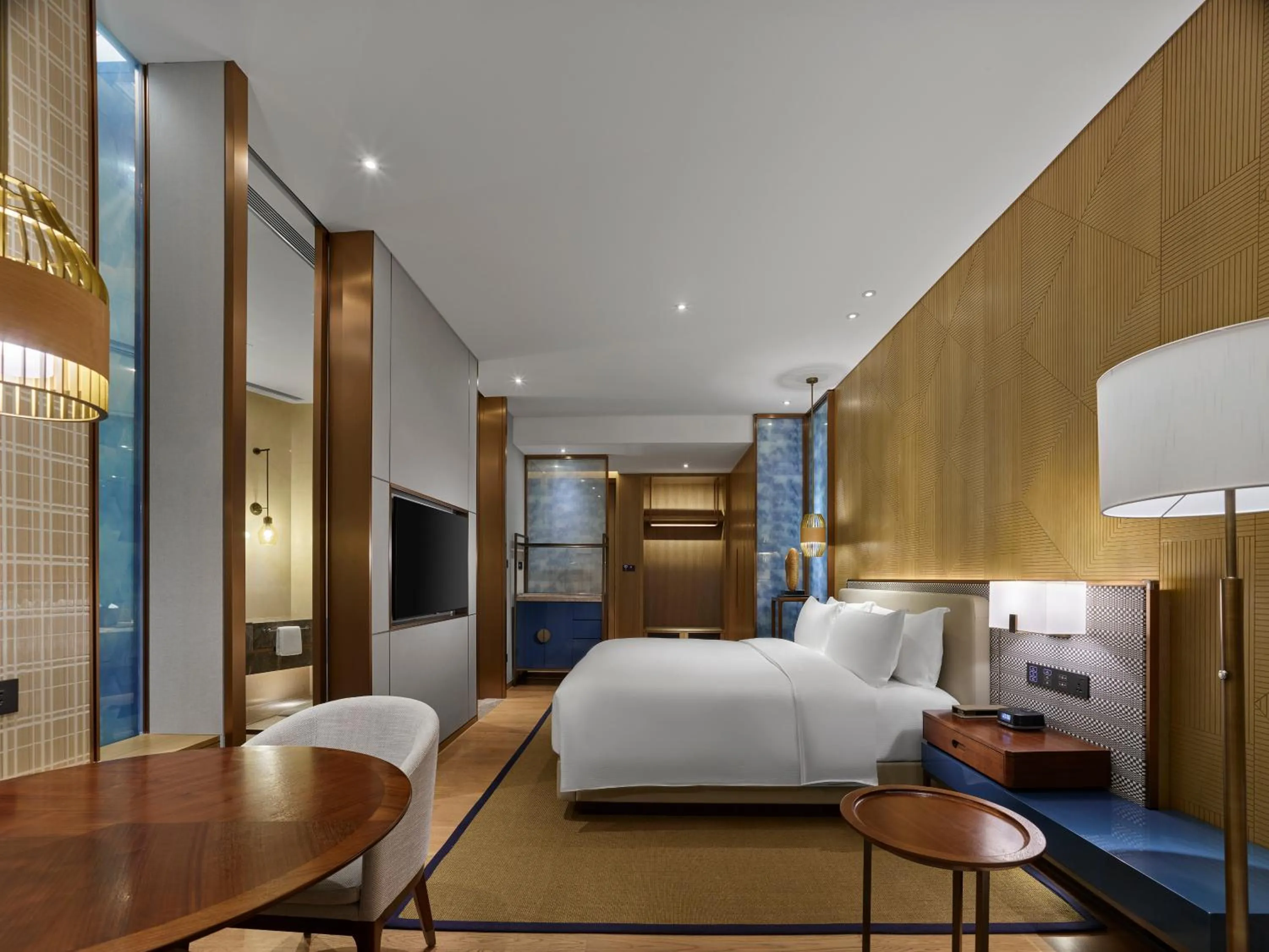 Bedroom, Bed in Hilton Hainan Ocean Flower Island