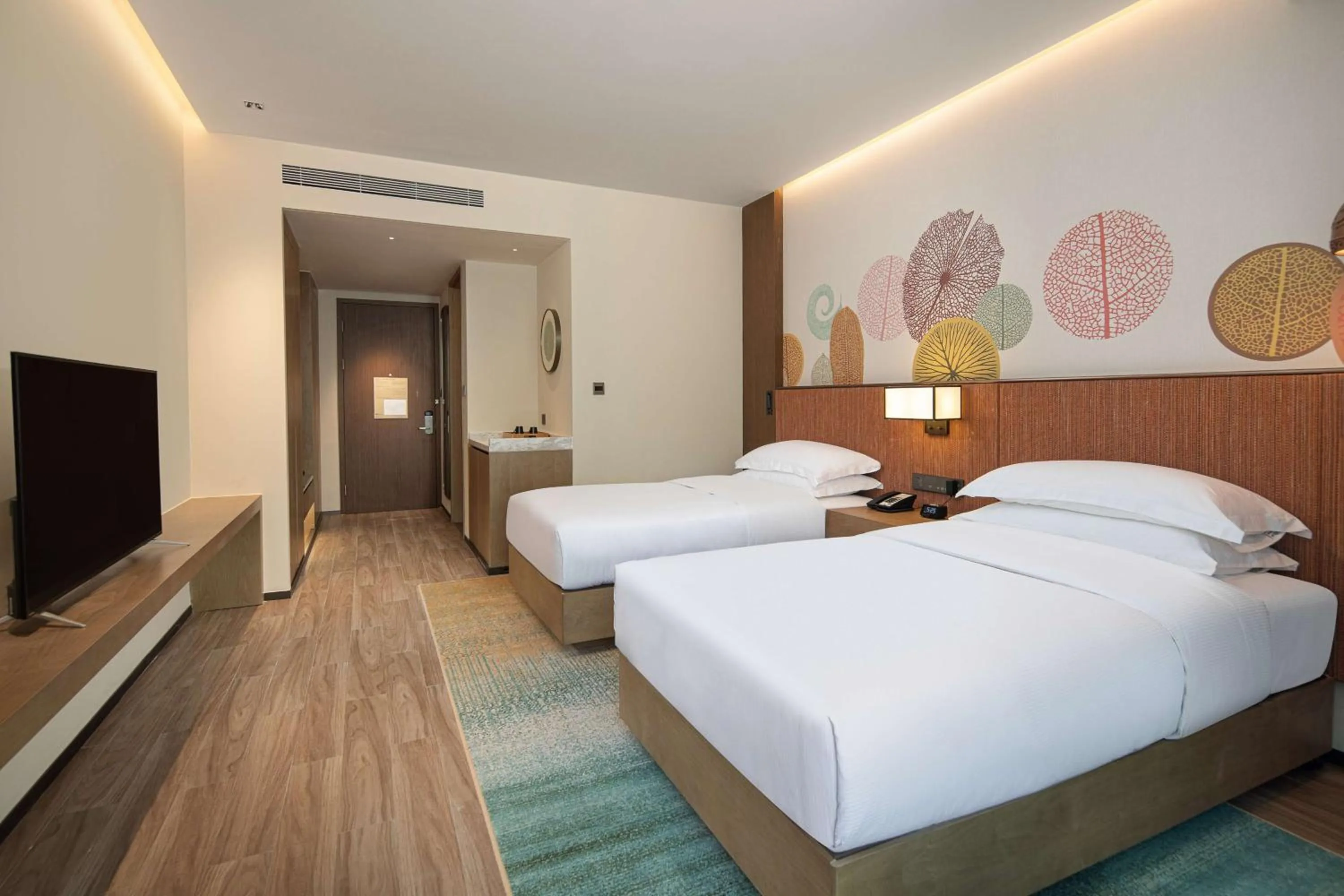 Bedroom, Bed in Hilton Garden Inn Jiuzhaigou