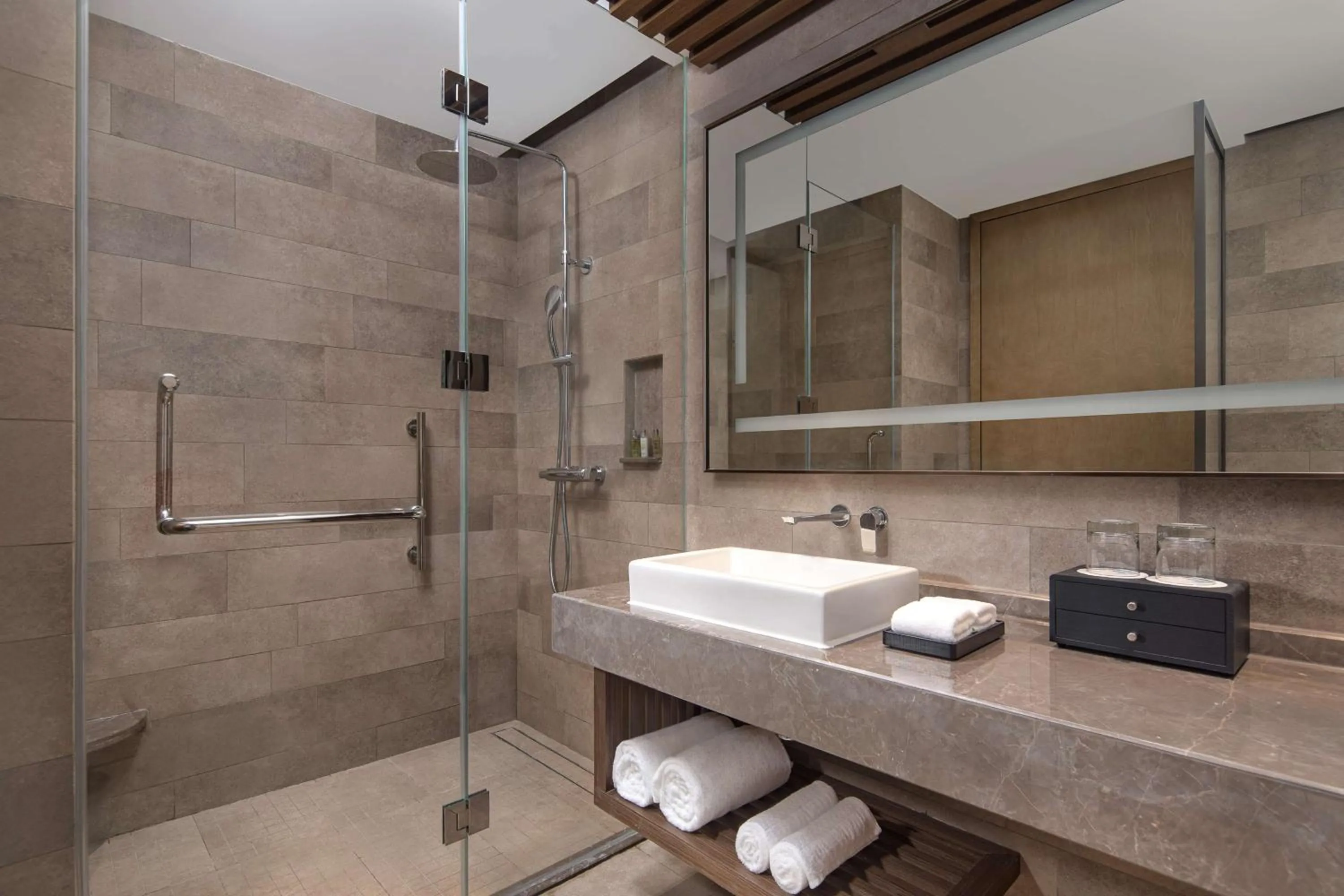 Bathroom in Hilton Garden Inn Jiuzhaigou