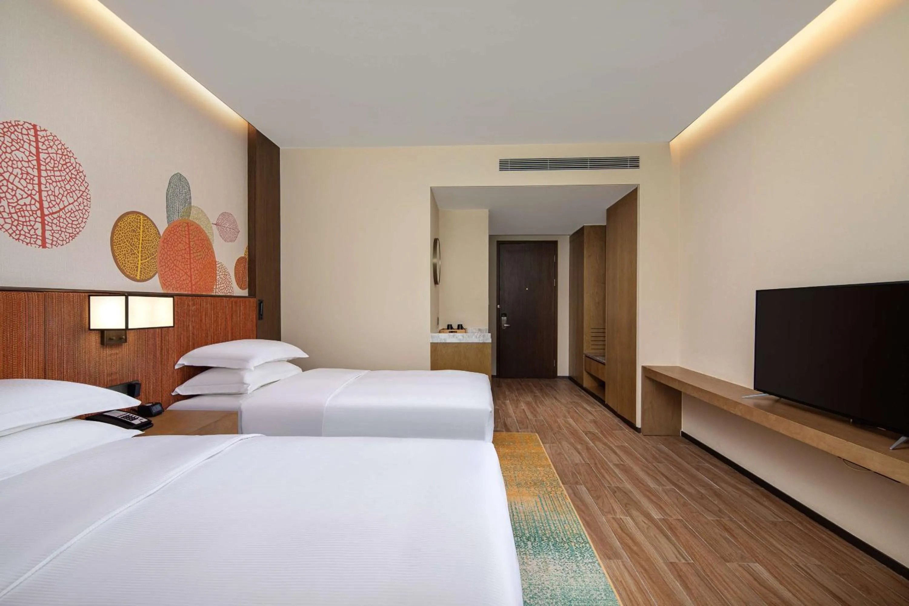 Bed in Hilton Garden Inn Jiuzhaigou