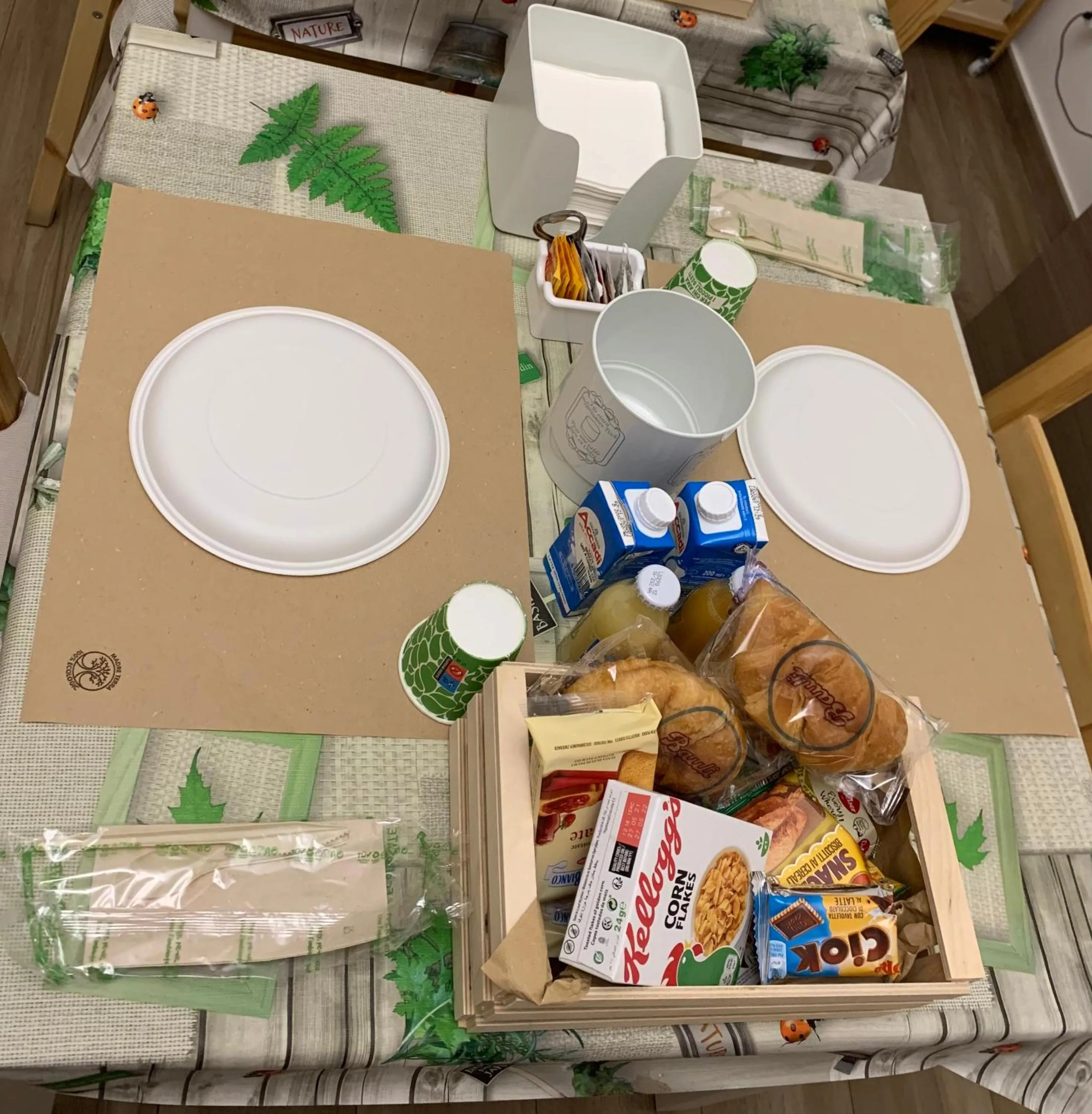 Breakfast in B&B Piano Romano -con parcheggio privato gratuito-