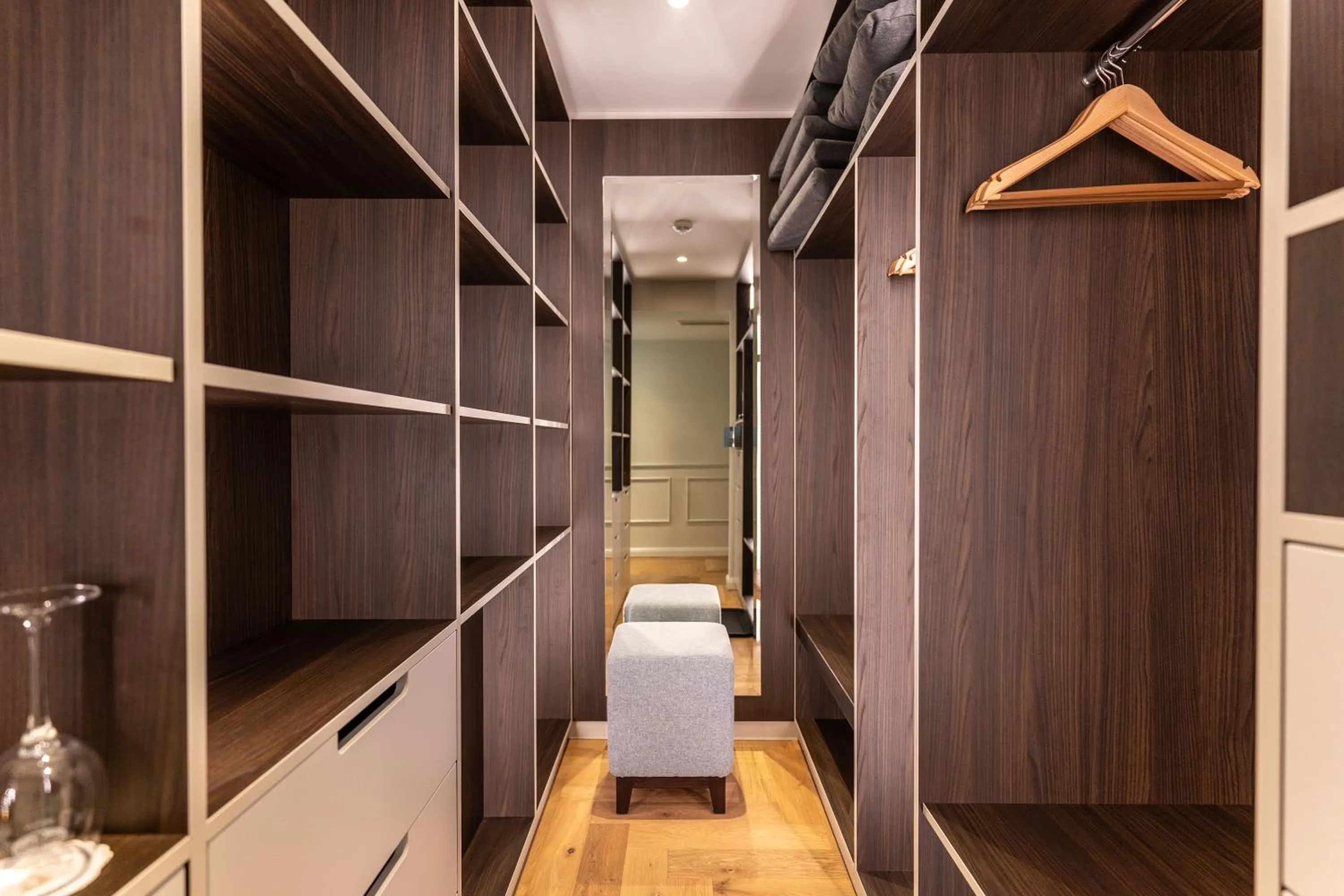 wardrobe in Hotel Strandperle