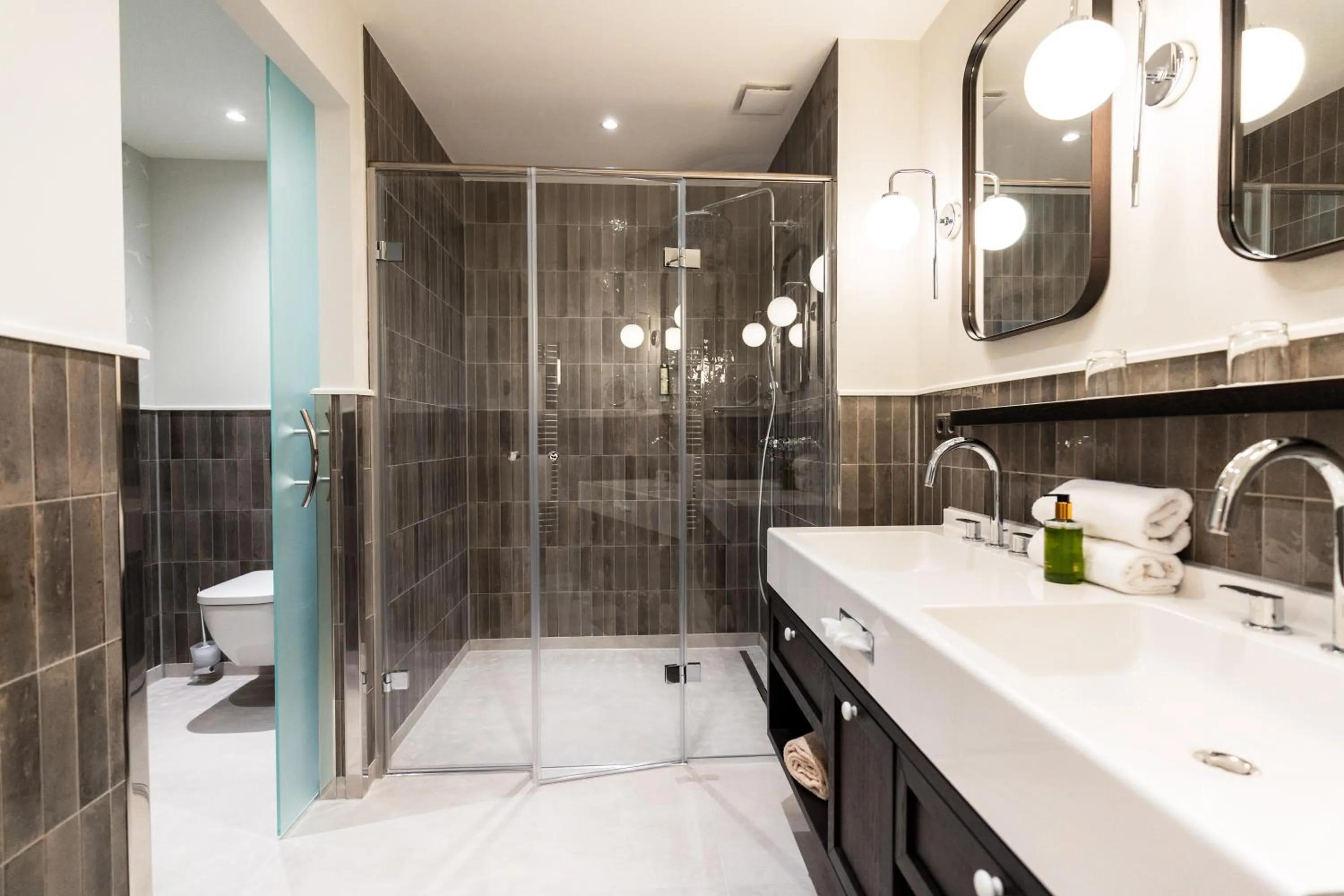 Bathroom in Hotel Strandperle