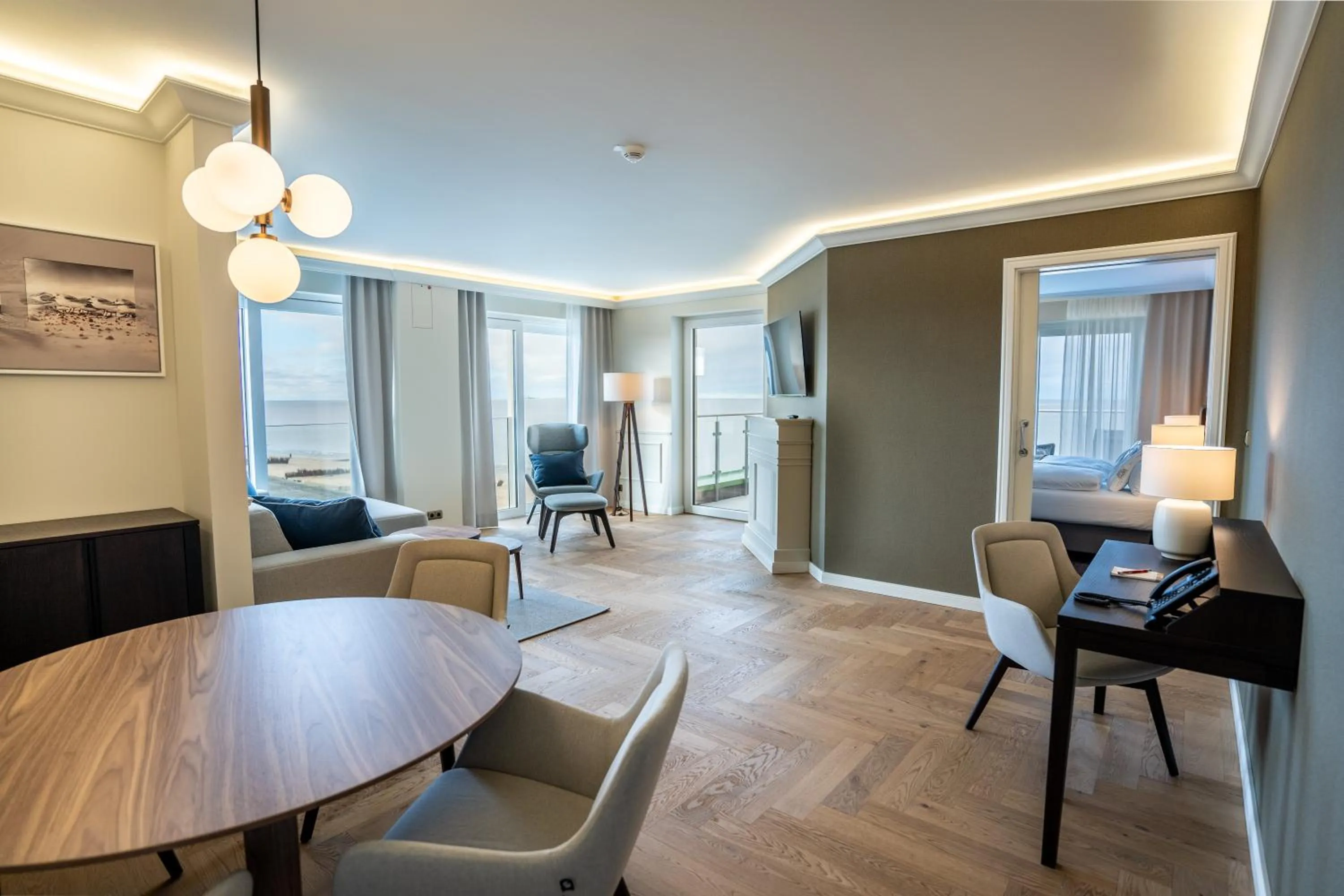 TV and multimedia in Hotel Strandperle