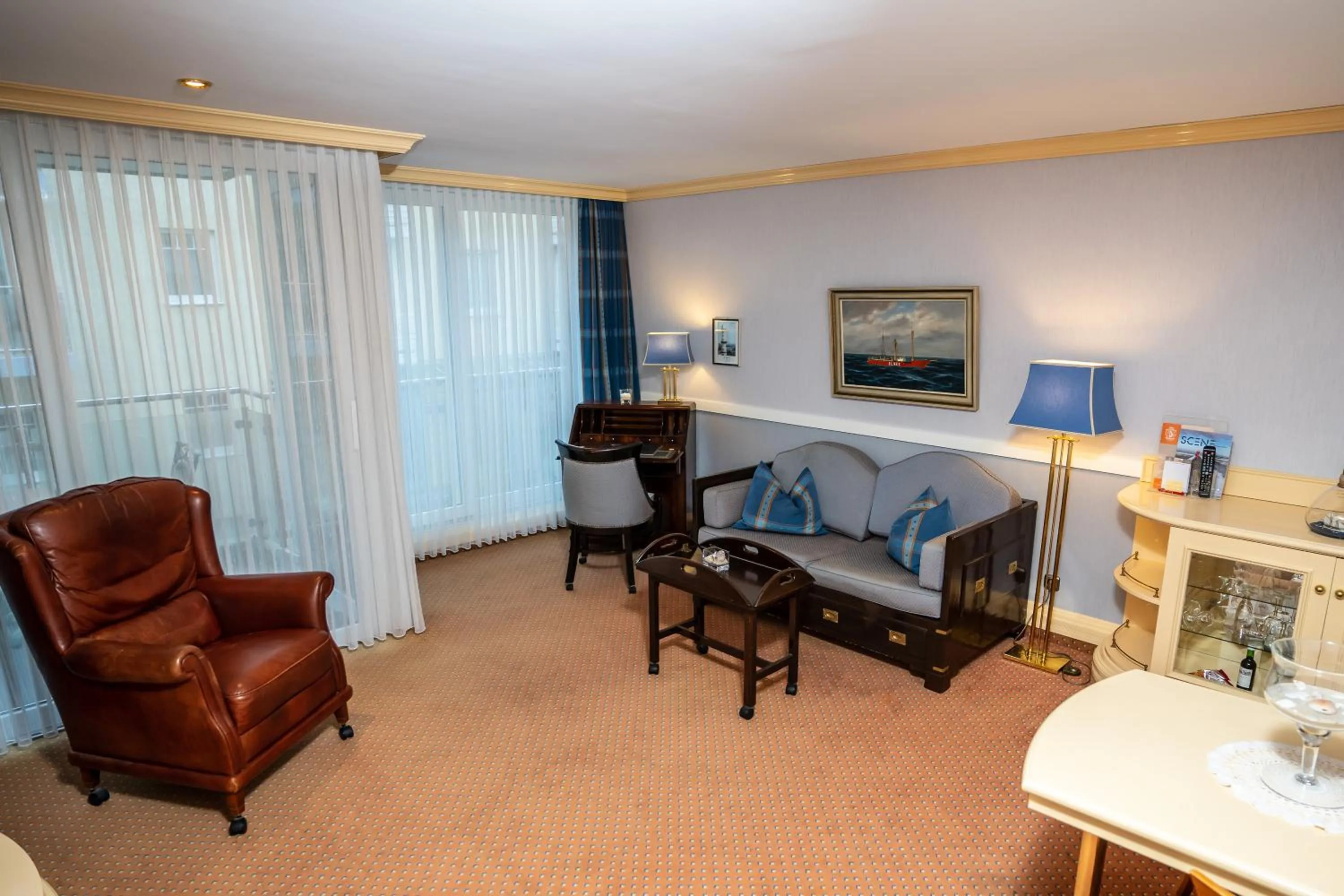 Living room in Hotel Strandperle