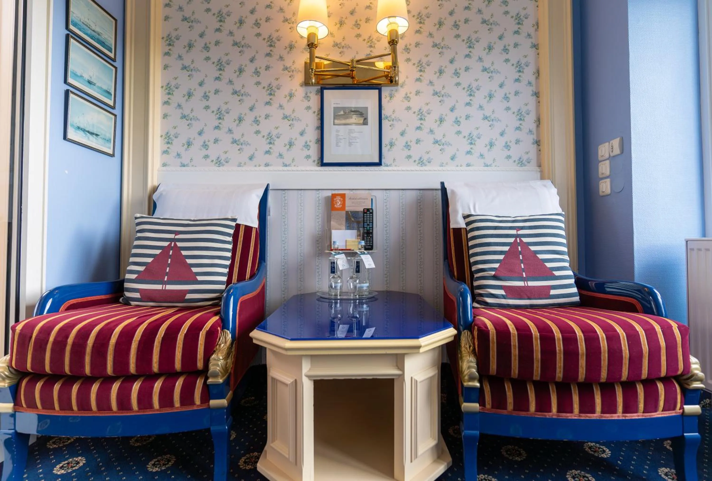 Living room in Hotel Strandperle