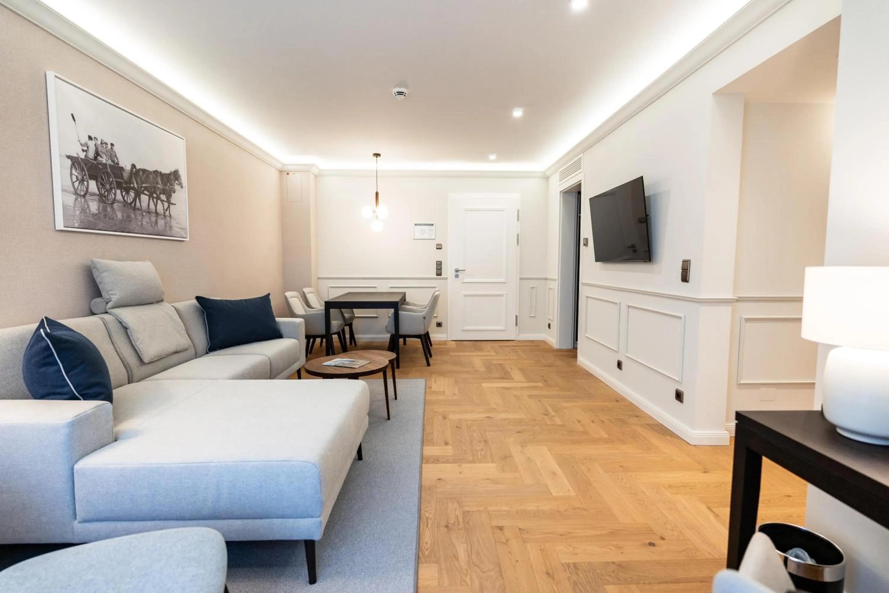 Living room in Hotel Strandperle