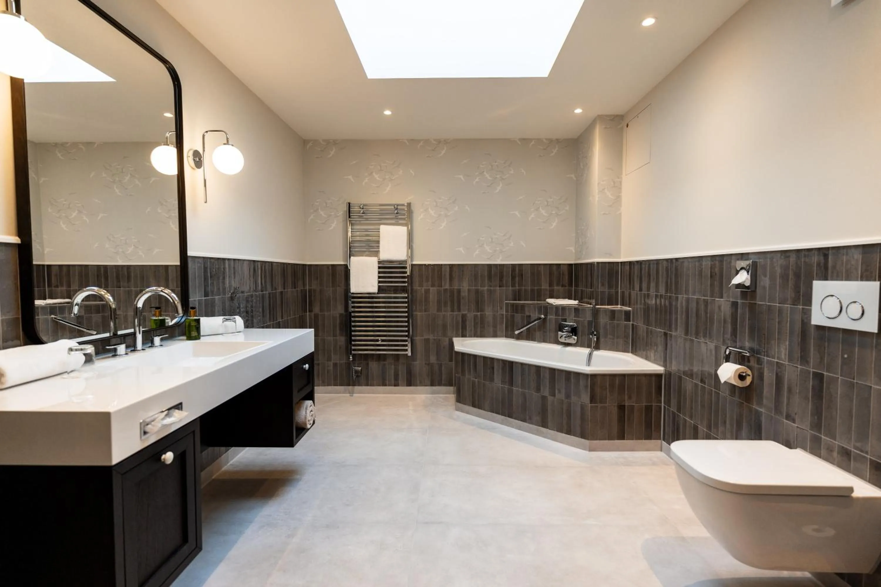 Bathroom in Hotel Strandperle