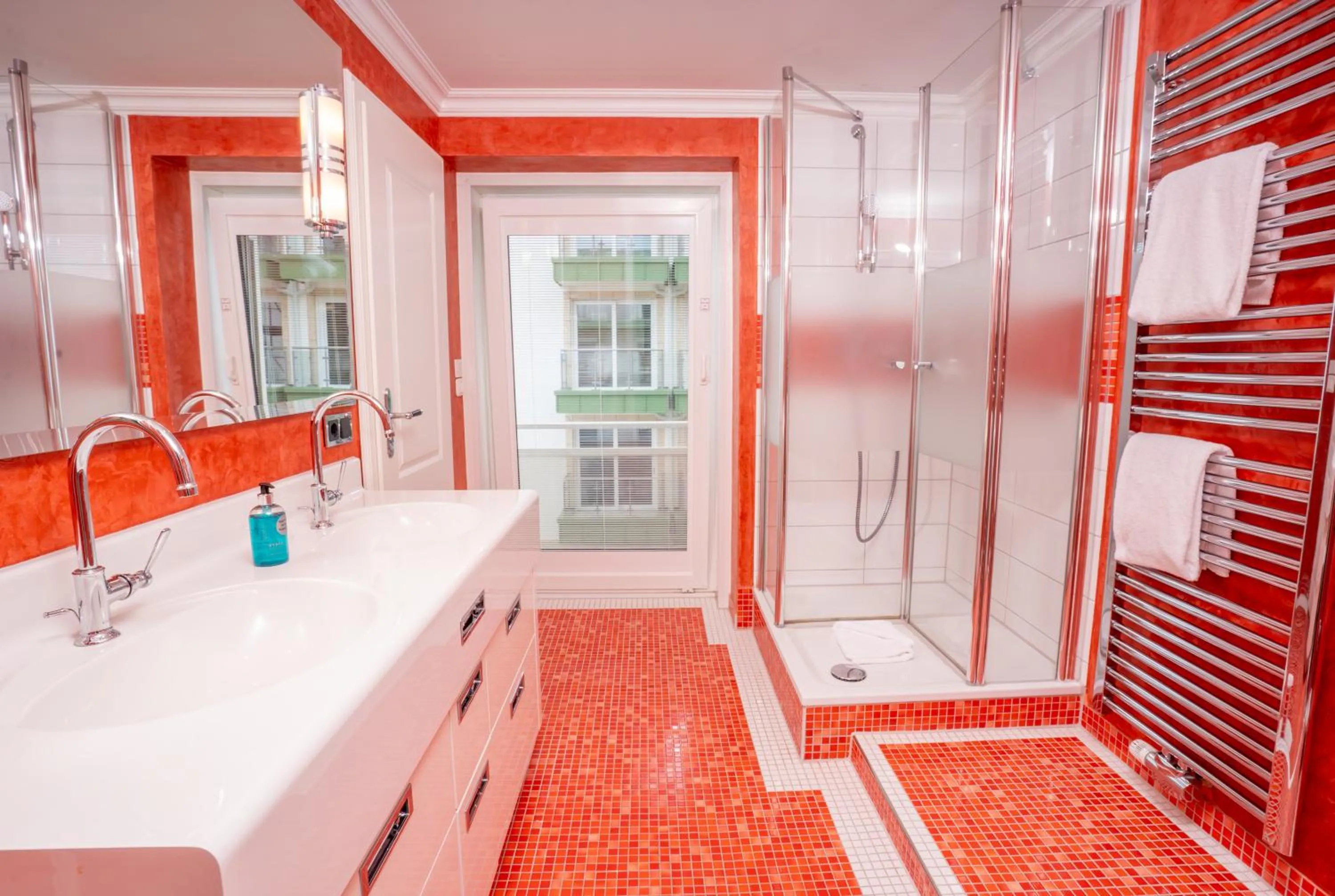 Bathroom in Hotel Strandperle