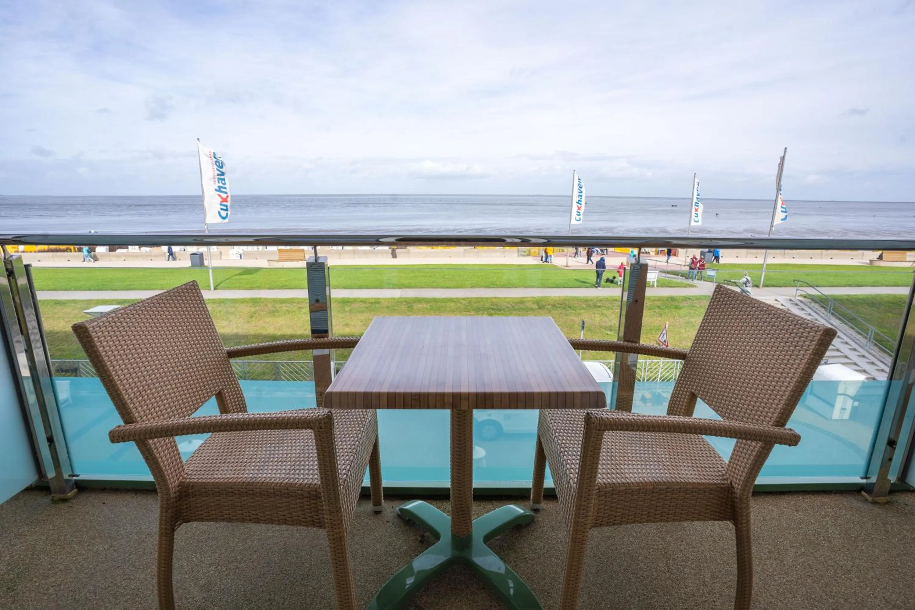 Balcony/Terrace in Hotel Strandperle