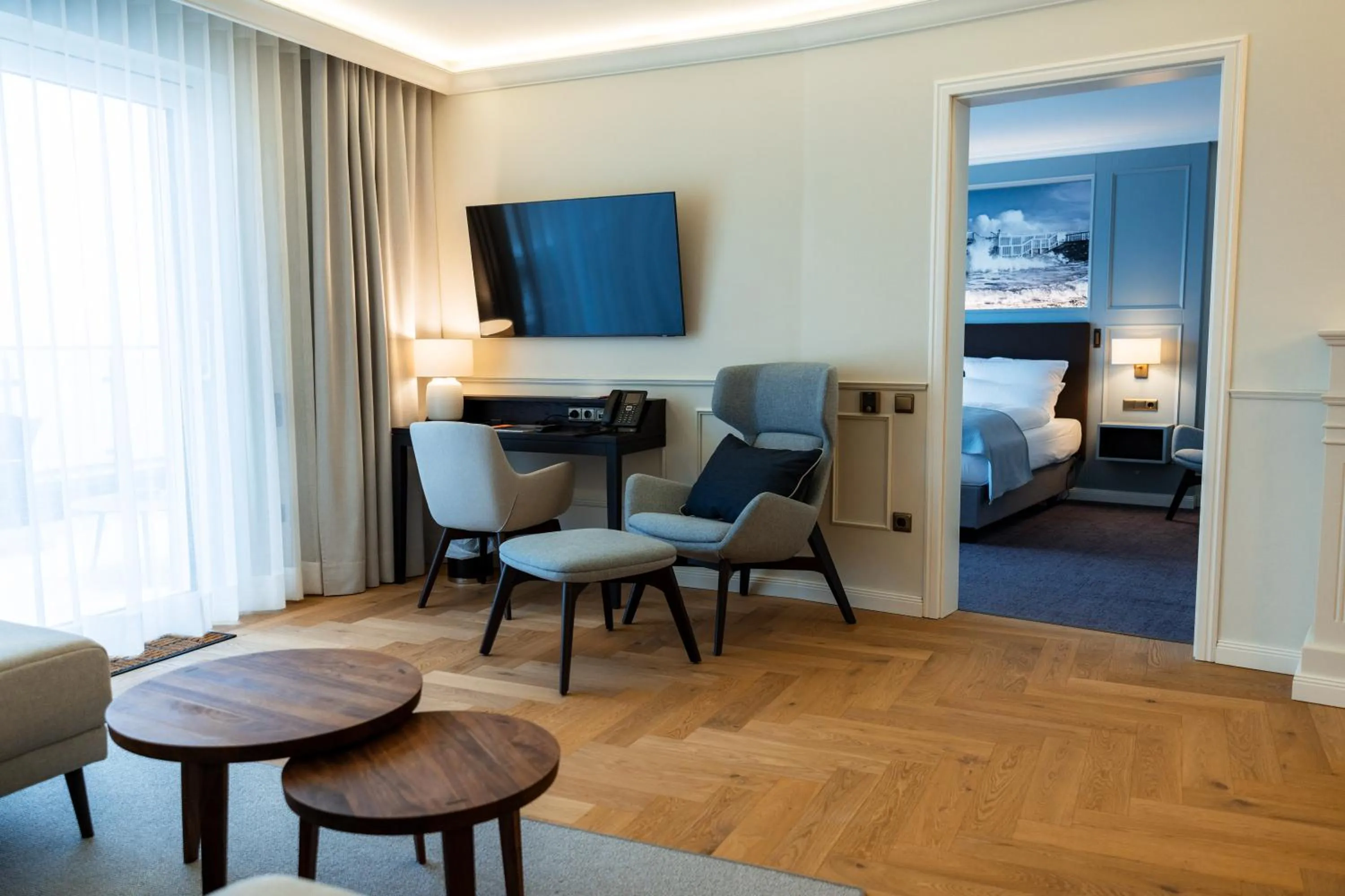 Living room in Hotel Strandperle