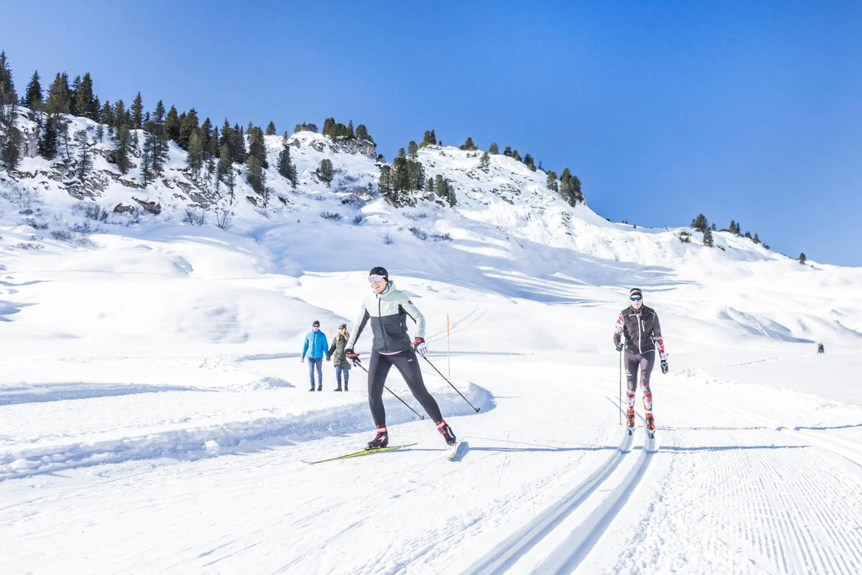 People in Berghaus Schröcken - Hotel Apartments Spa