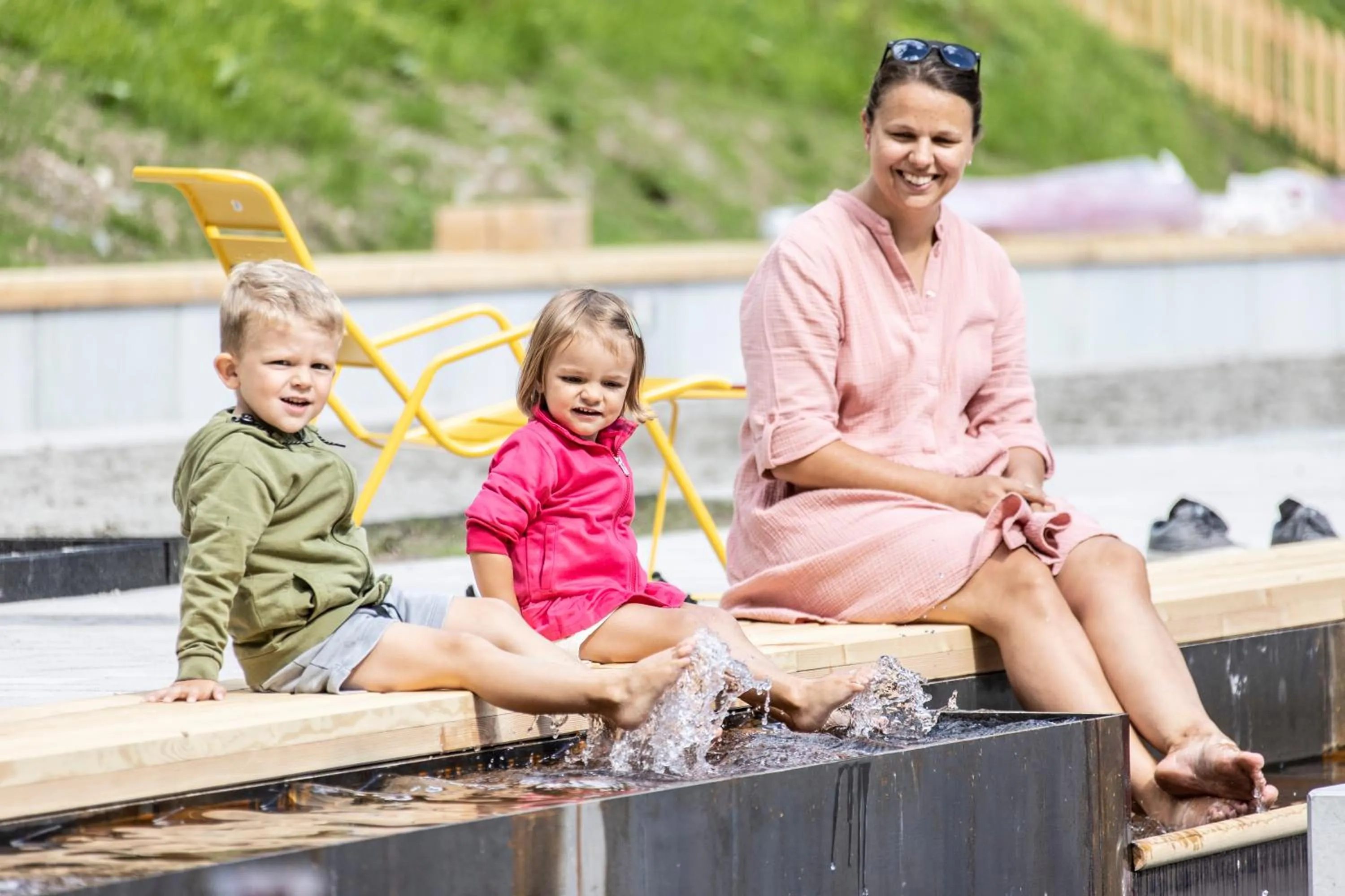 Children play ground in Berghaus Schröcken - Hotel Apartments Spa