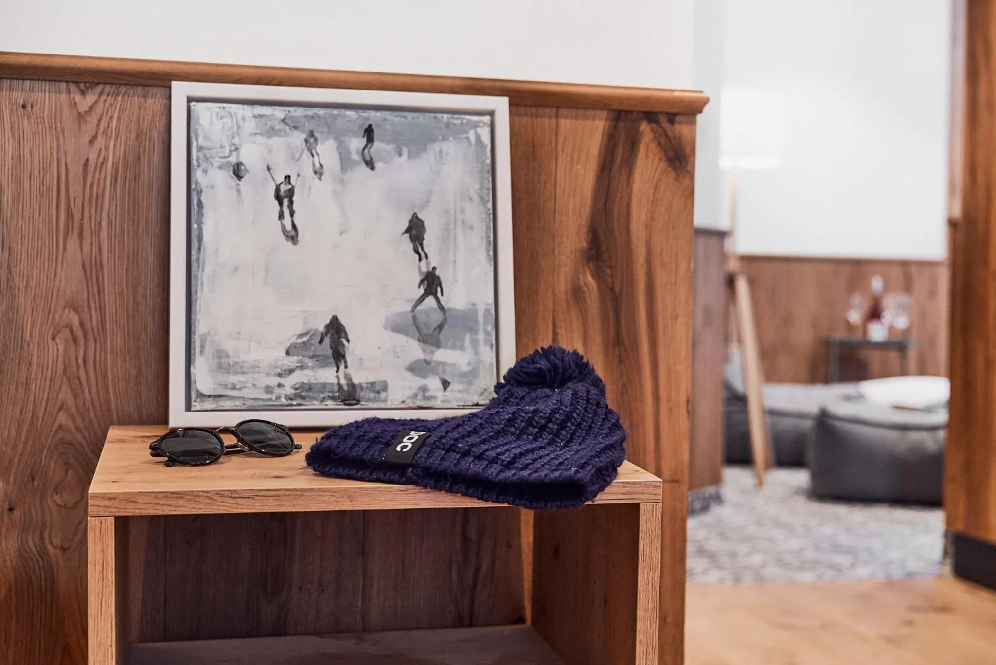 Photo of the whole room, Bed in Berghaus Schröcken - Hotel Apartments Spa