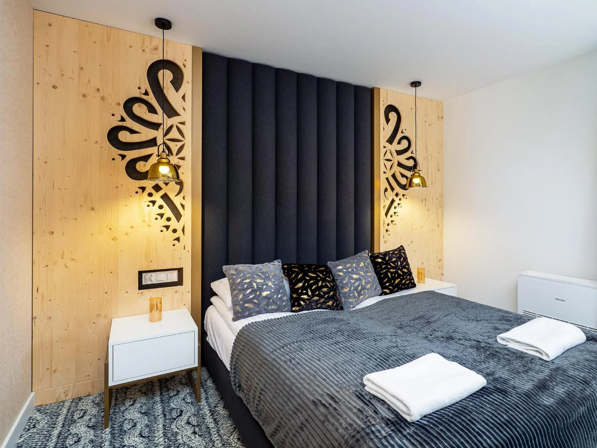 Bed in Aparthotel Góralski Spa 2