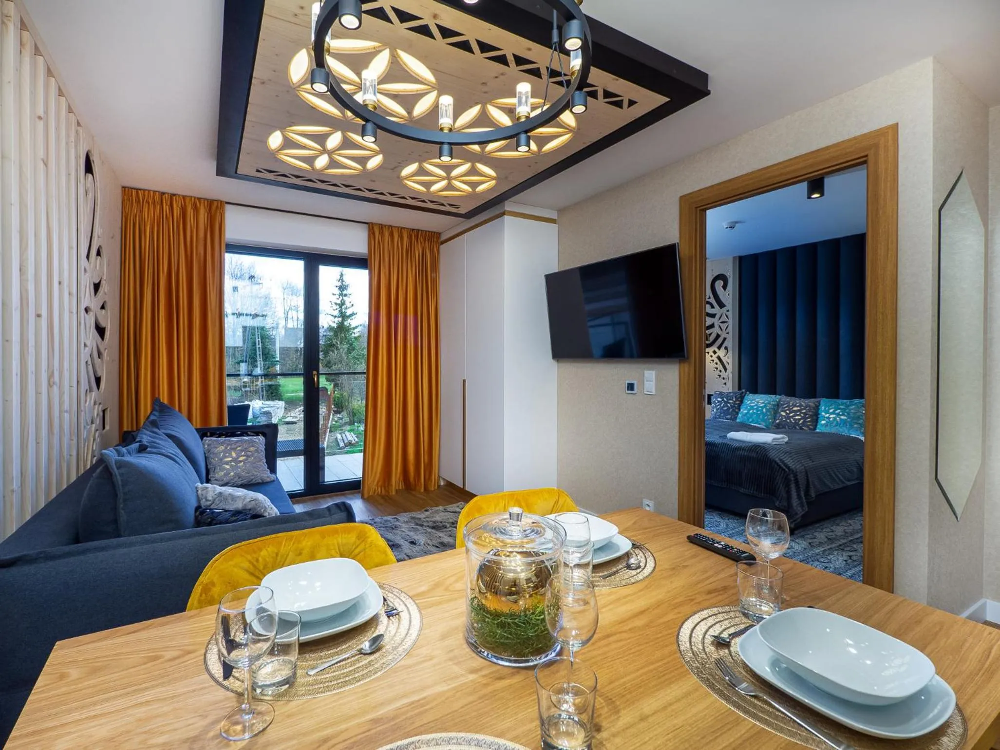 Living room in Aparthotel Góralski Spa 2